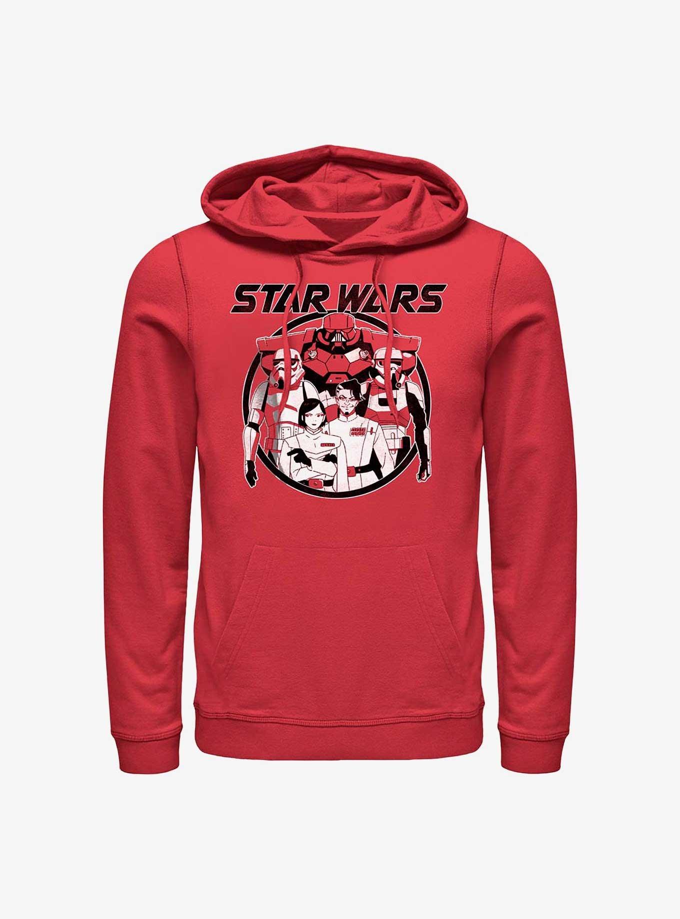 Star Wars: Visions The Dark Side Army Anime Hoodie, , hi-res