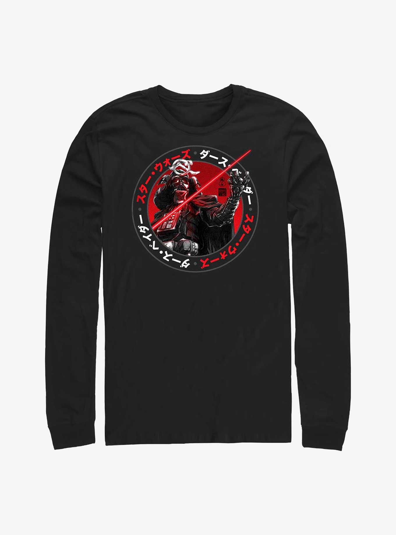 Star Wars: Visions Samurai Vader Long-Sleeve T-Shirt, BLACK, hi-res