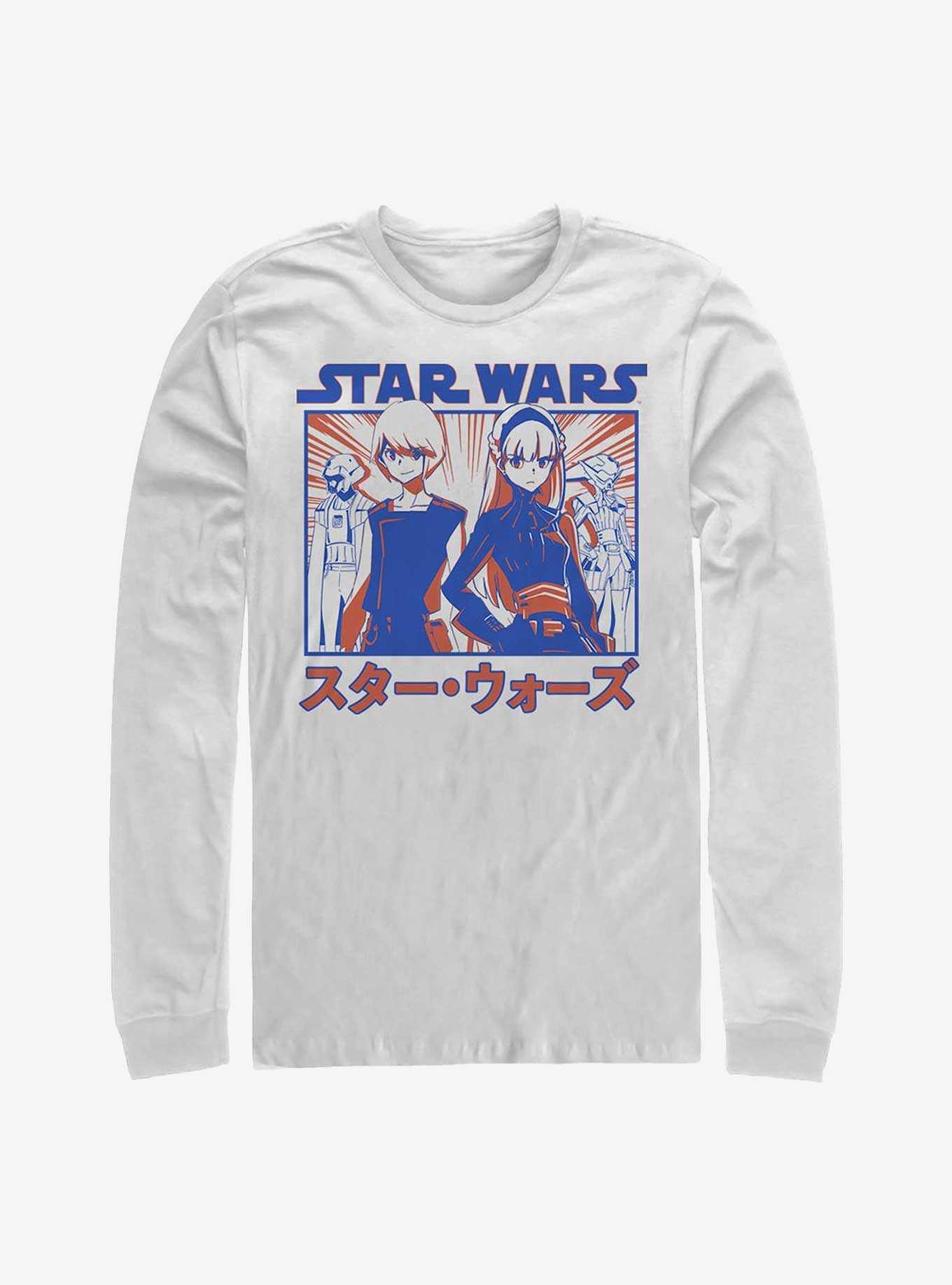 Star Wars: Visions The Twins Anime Long-Sleeve T-Shirt, , hi-res