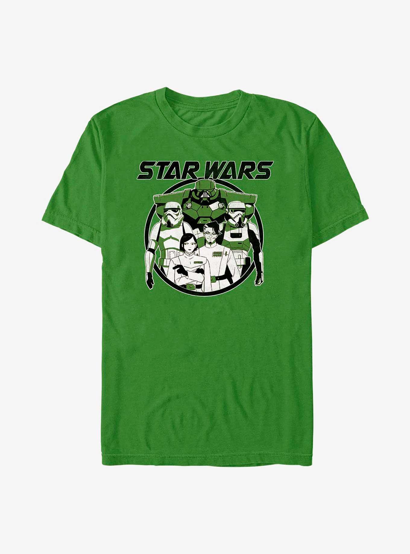 Star Wars: Visions The Dark Side Army Anime T-Shirt, KELLY, hi-res