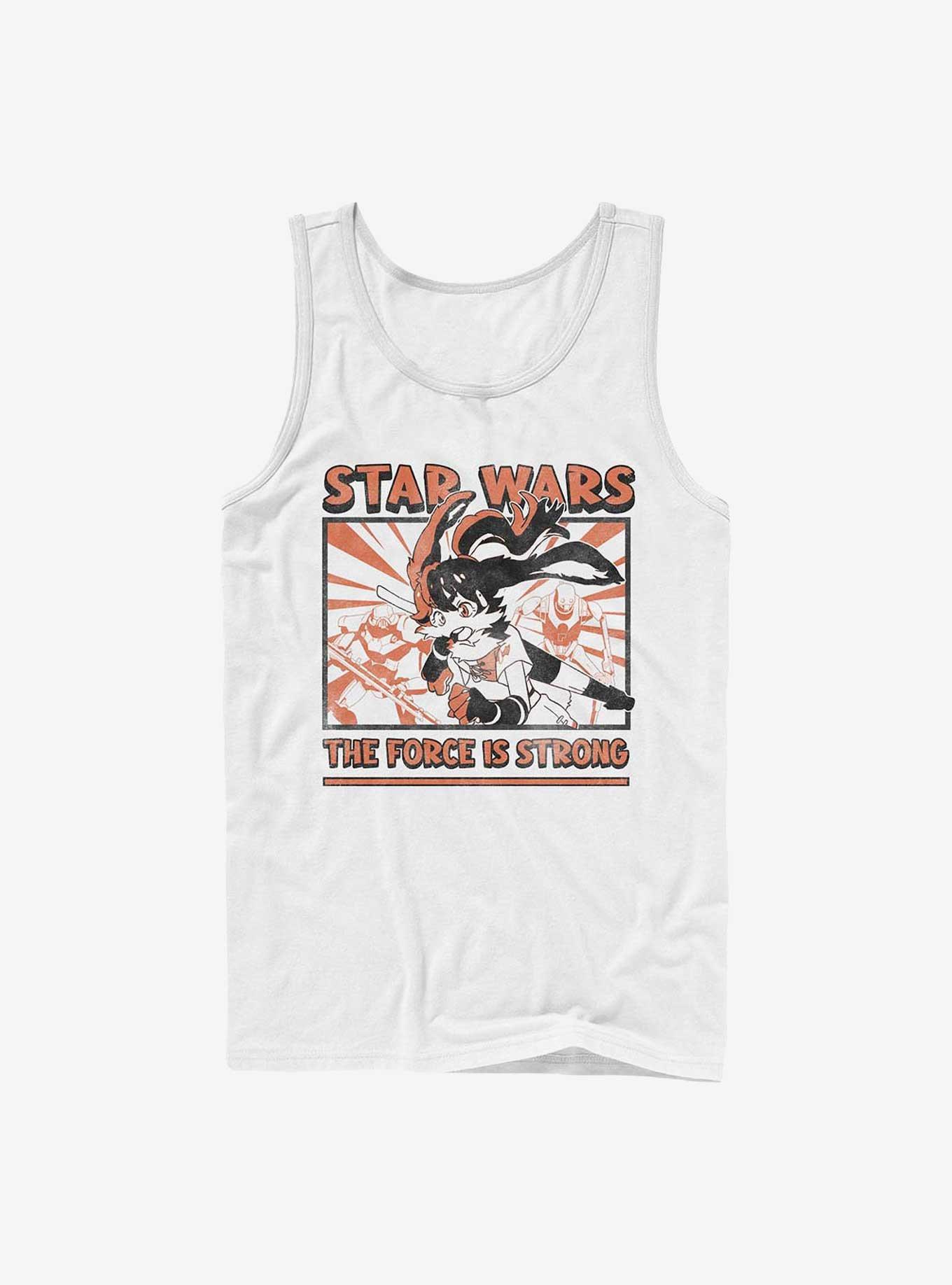 Star Wars: Visions The Force Is Strong In Lop Tank Top, WHITE, hi-res