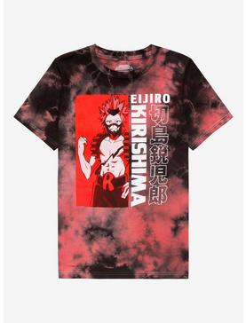 My Hero Academia Kirishima Red Tie-Dye Boyfriend Fit Girls T-Shirt, , hi-res