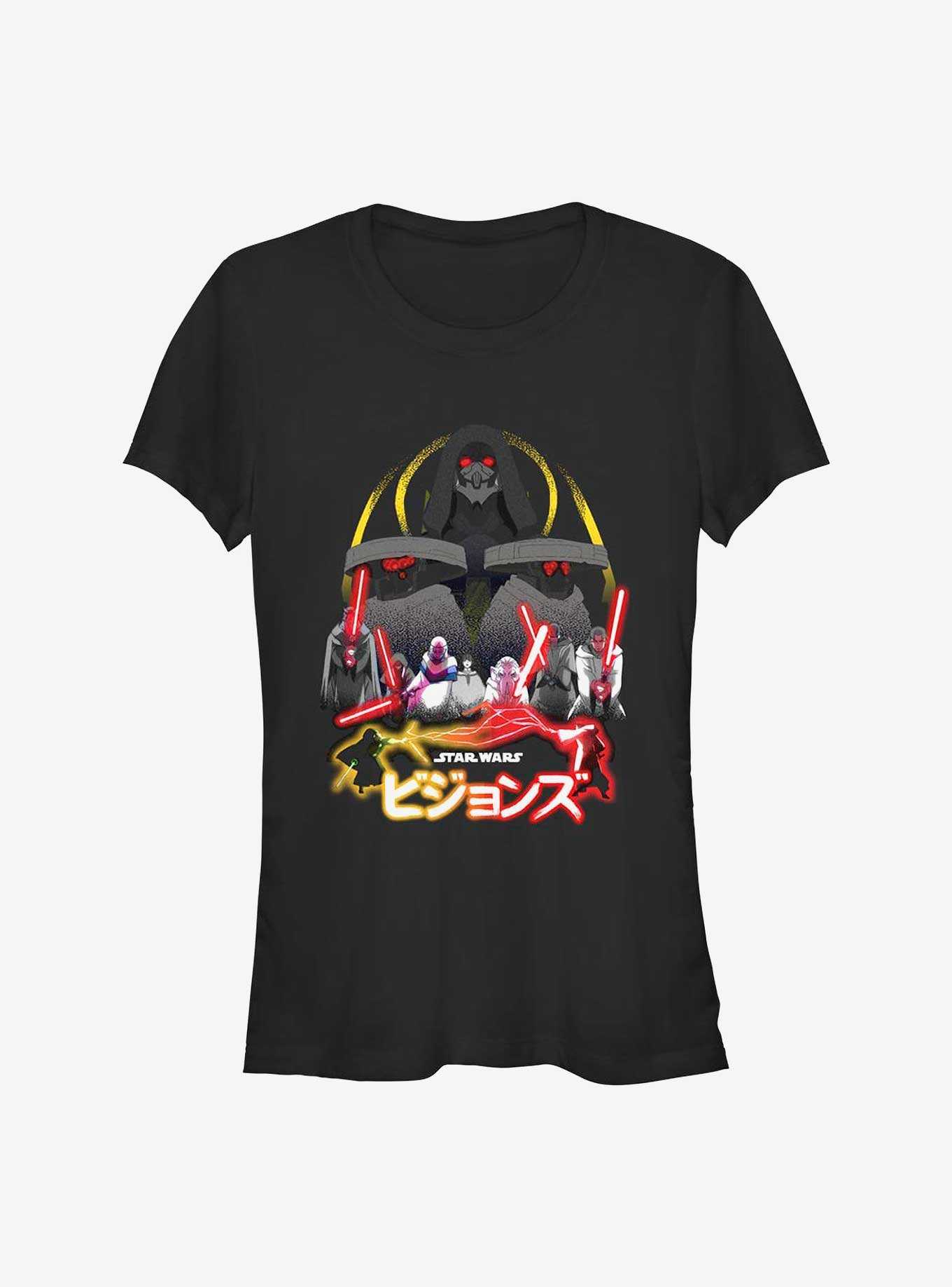 Star Wars: Visions The Ninth Jedi Face-Off Girls T-Shirt, , hi-res