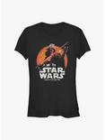Star Wars: Visions Close-Up Darth Vader Girls T-Shirt, BLACK, hi-res