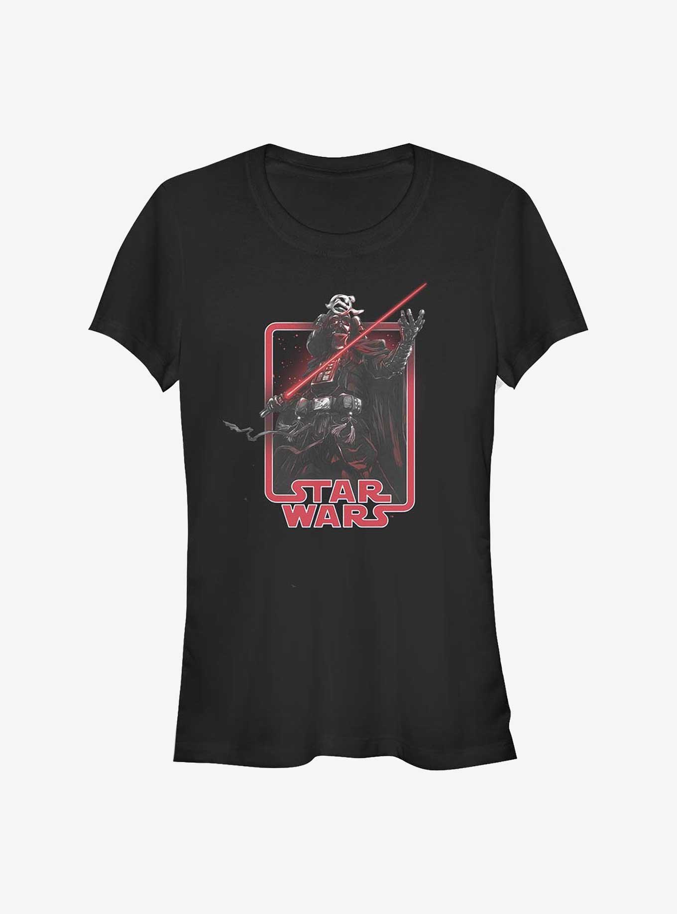 Darth vader was framed t clearance shirt