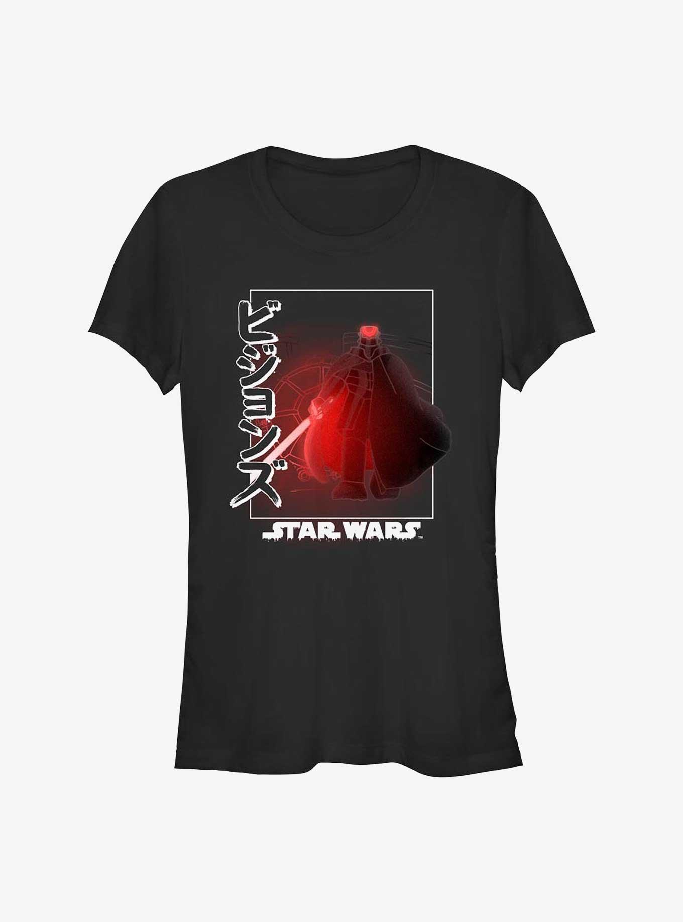 Star Wars: Visions Villain Box Up Girls T-Shirt, BLACK, hi-res