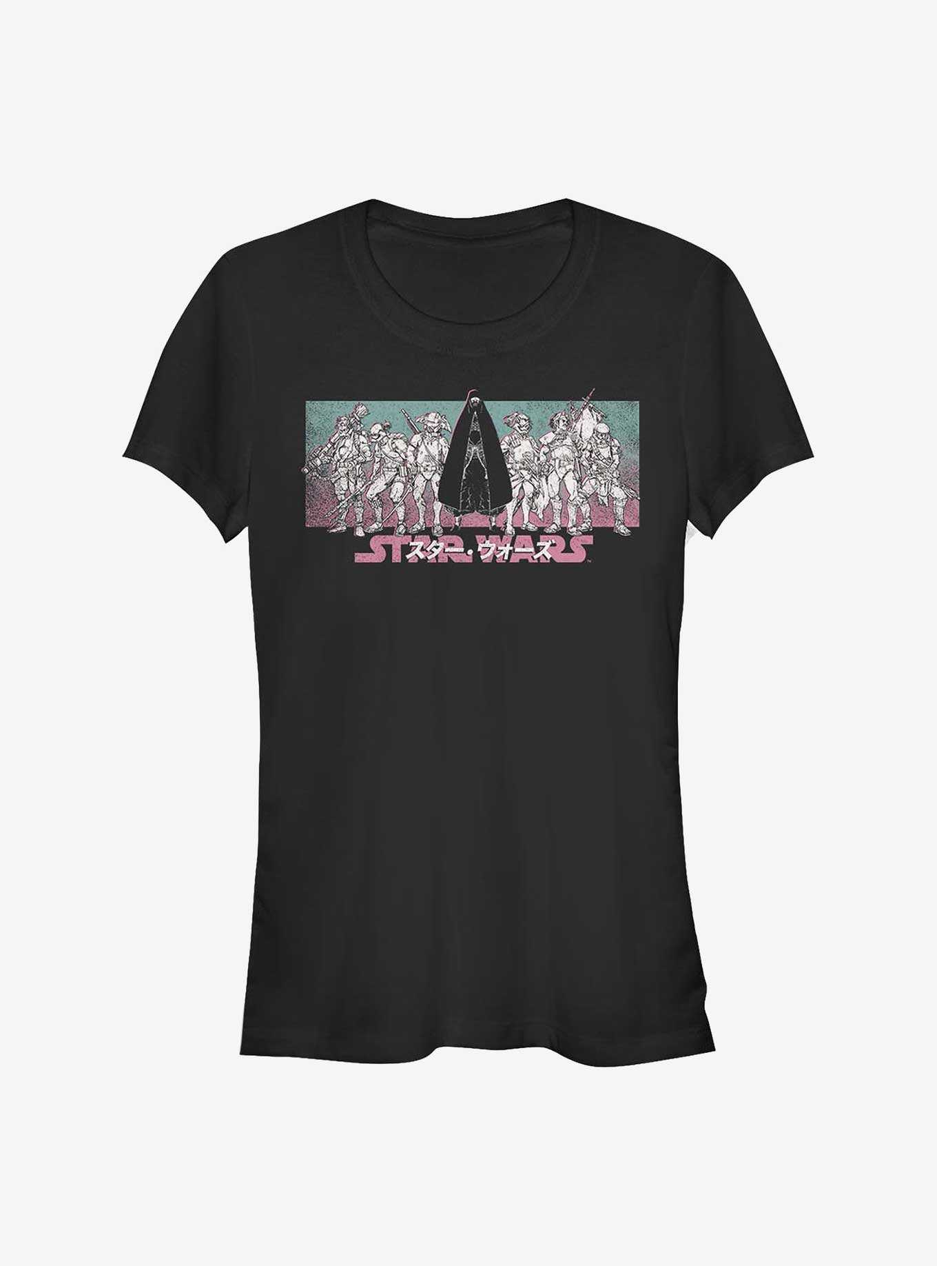 Star Wars: Visions Group Lineup Girls T-Shirt, , hi-res
