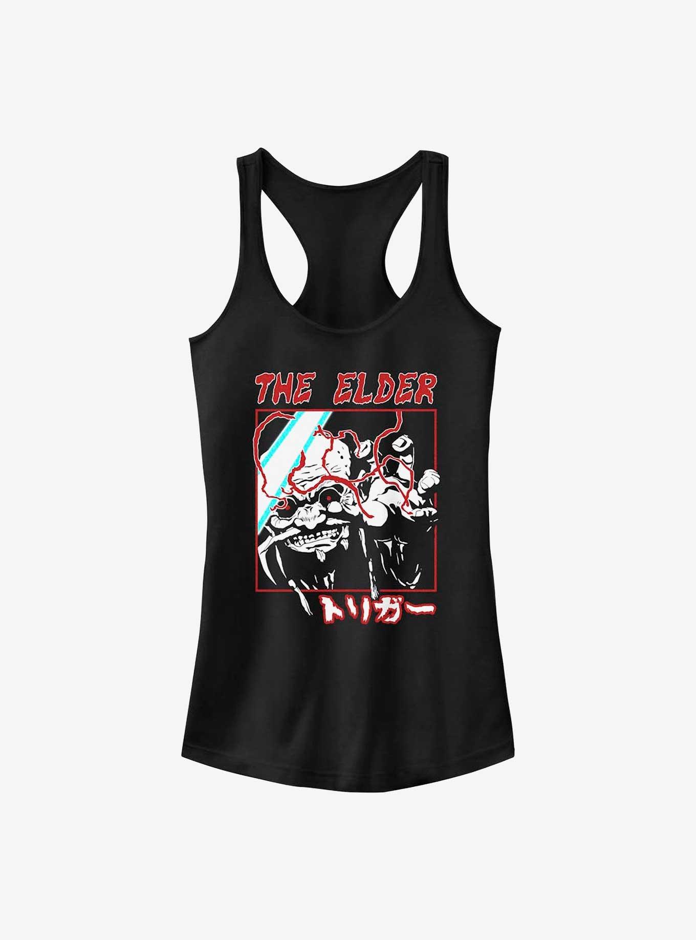 Star Wars: Visions The Elder Face-Off Girls Tank, BLACK, hi-res