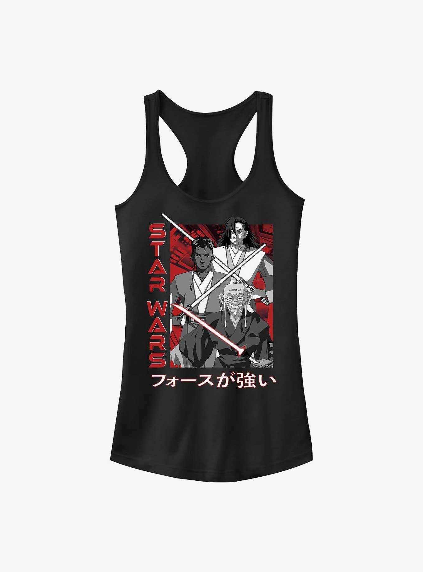 Star Wars: Visions The Elder Weapons Girls Tank, BLACK, hi-res