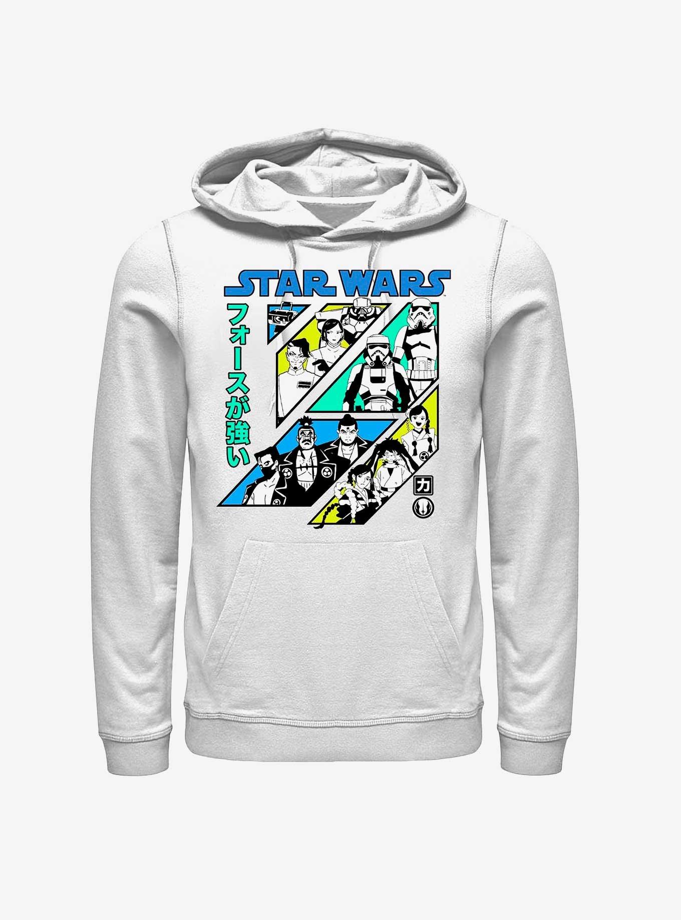 Star Wars: Visions Character Grid Hoodie, , hi-res