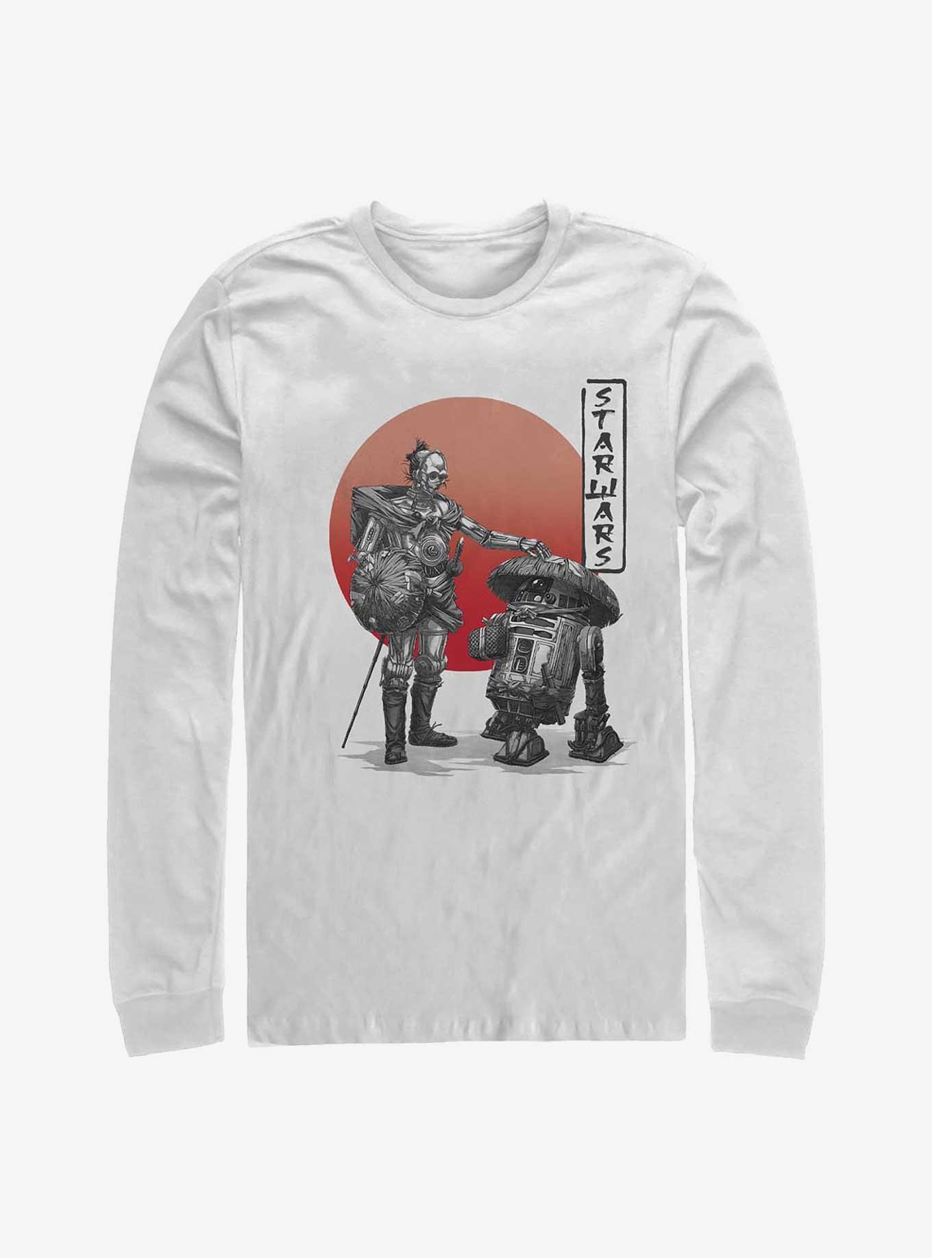 Star Wars: Visions R2-D2 & C-3P0 Travelers Long-Sleeve T-Shirt, , hi-res