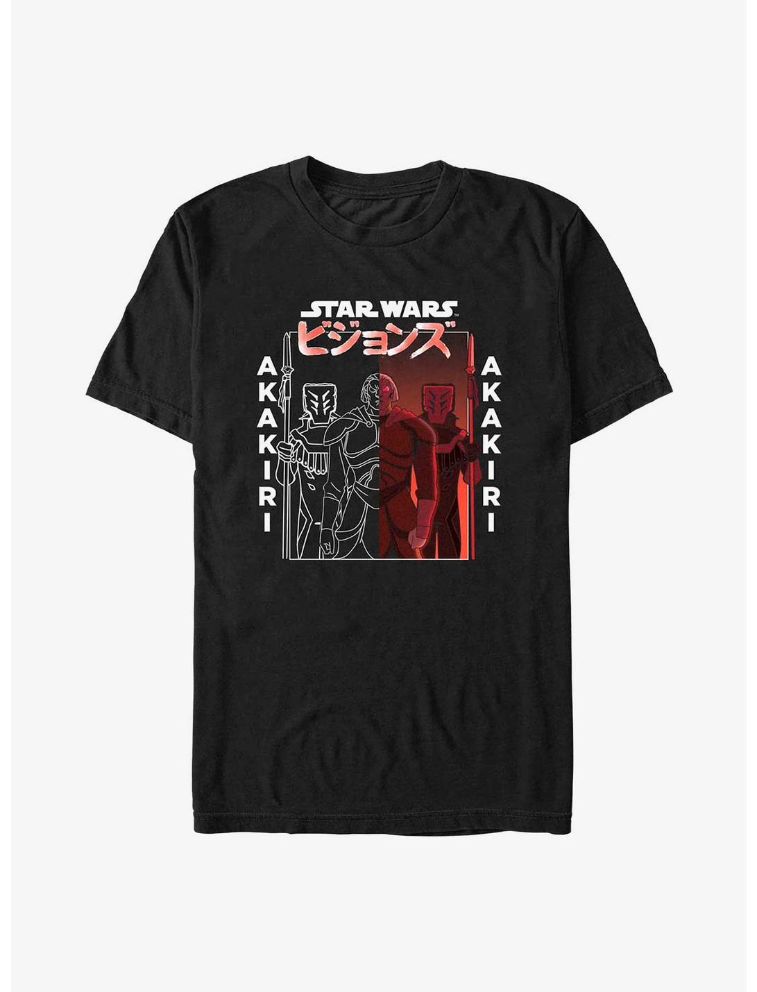 Star Wars: Visions Akakiri & Guards T-Shirt, BLACK, hi-res