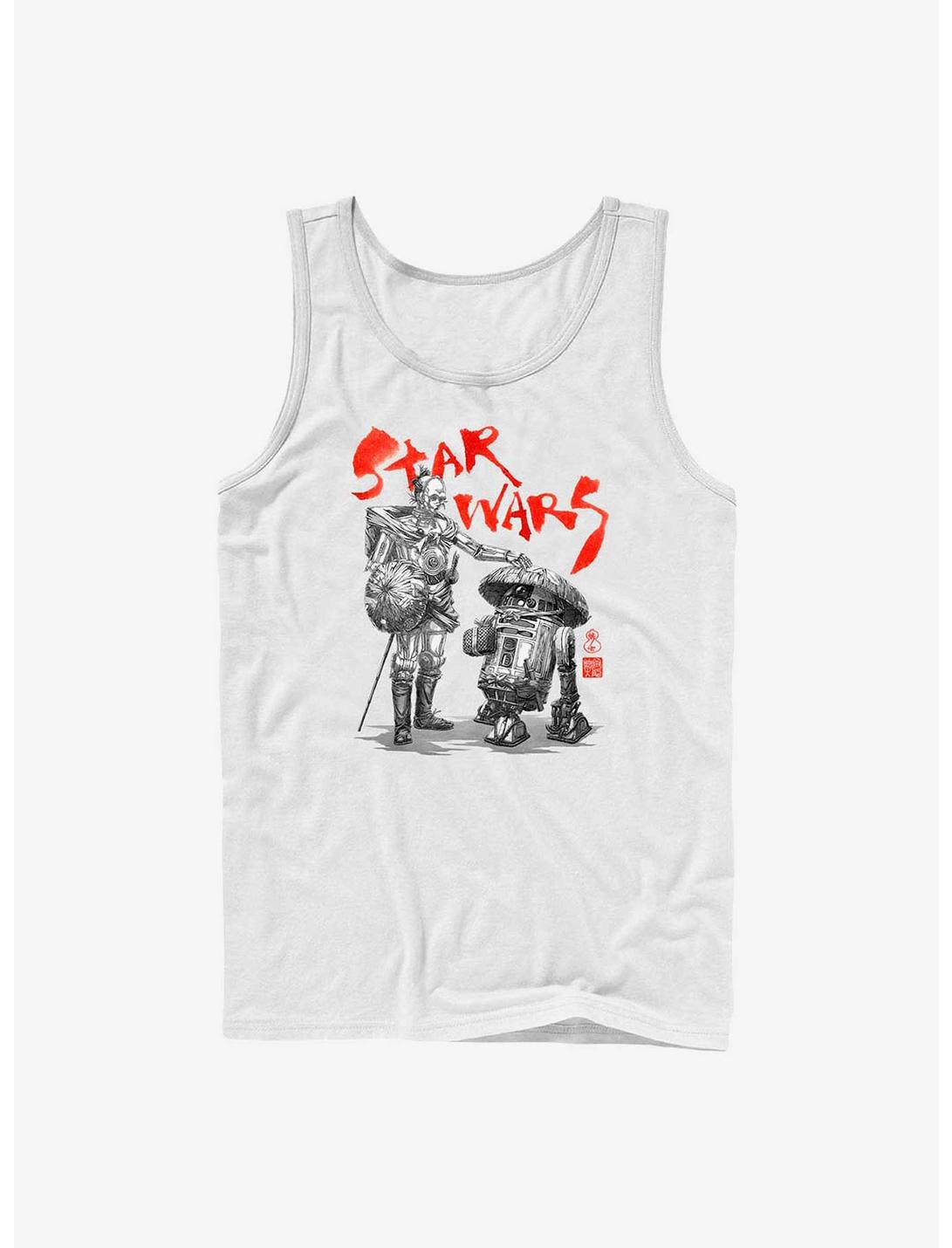 Star Wars: Visions Anime Droids Tank Top, WHITE, hi-res