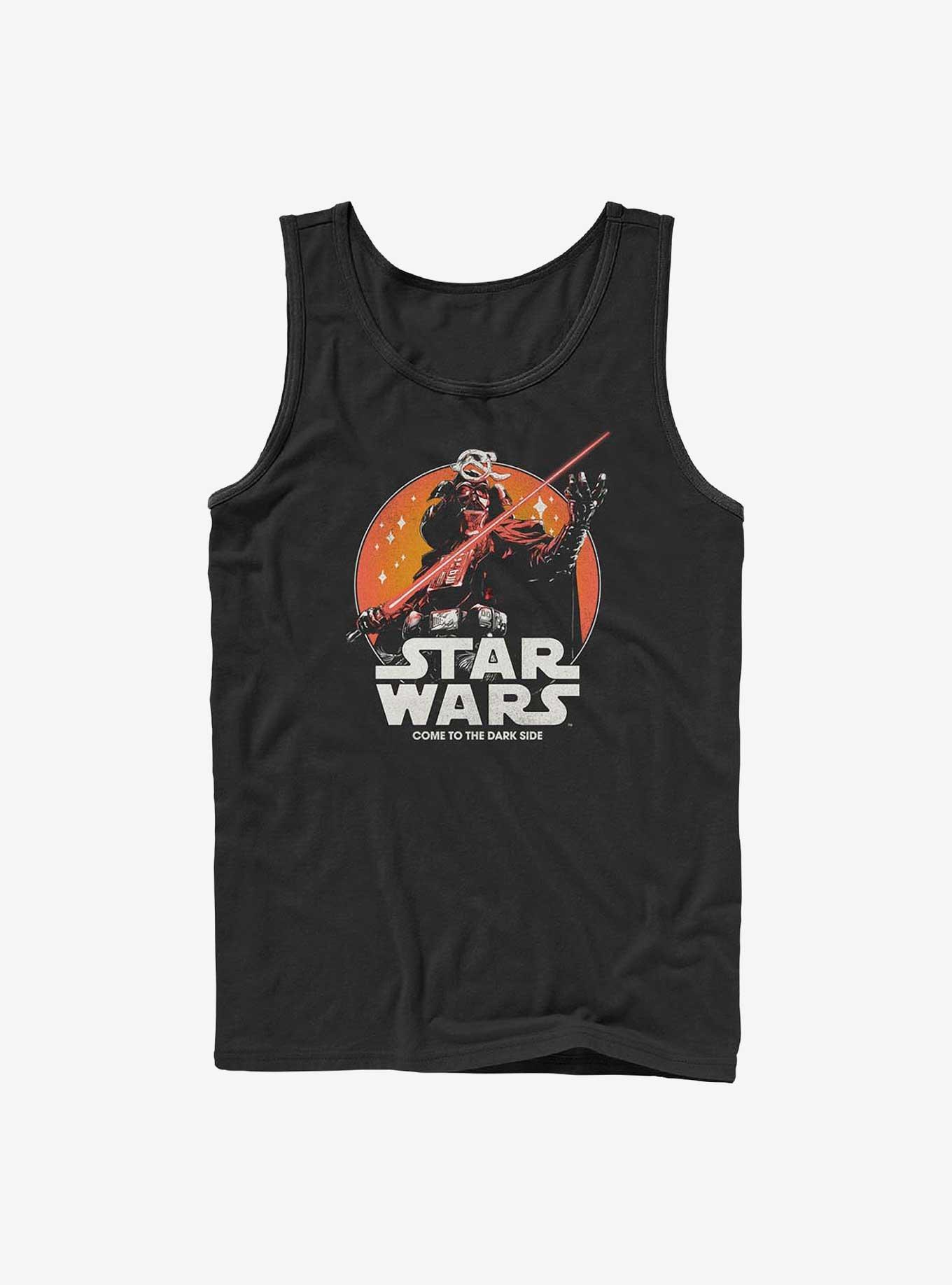 Star Wars: Visions Close-Up Darth Vader Tank Top, BLACK, hi-res