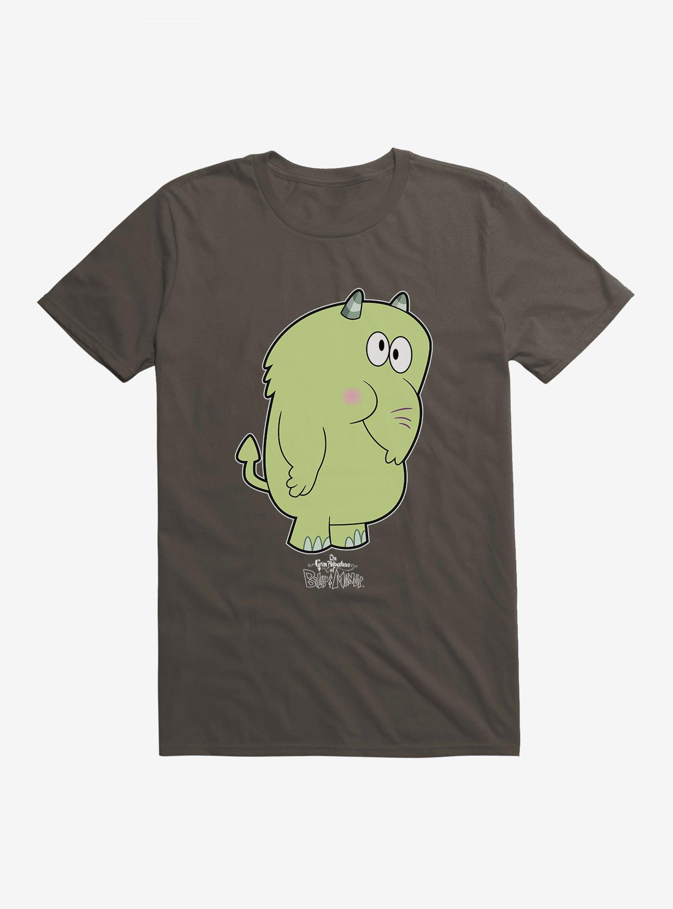 Grim Adventures Of Billy And Mandy Fred Fredburger T-Shirt, SMOKE, hi-res