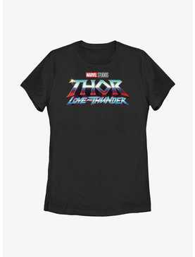 Marvel Thor: Love And Thunder Thunder Logo Womens T-Shirt, , hi-res