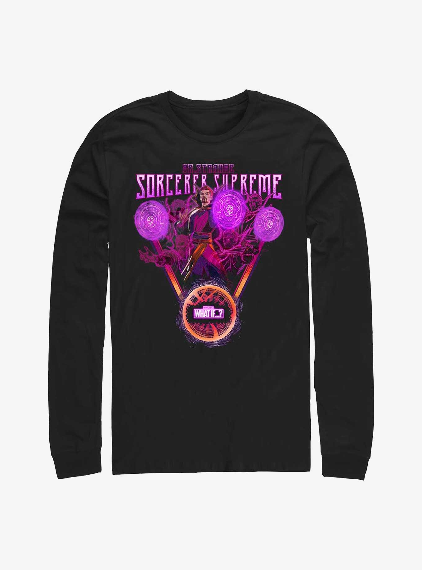 Marvel What If...? Doctor Supreme To You Long-Sleeve T-Shirt, BLACK, hi-res