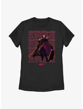 Marvel What If...? Supreme Text Stack Womens T-Shirt, , hi-res