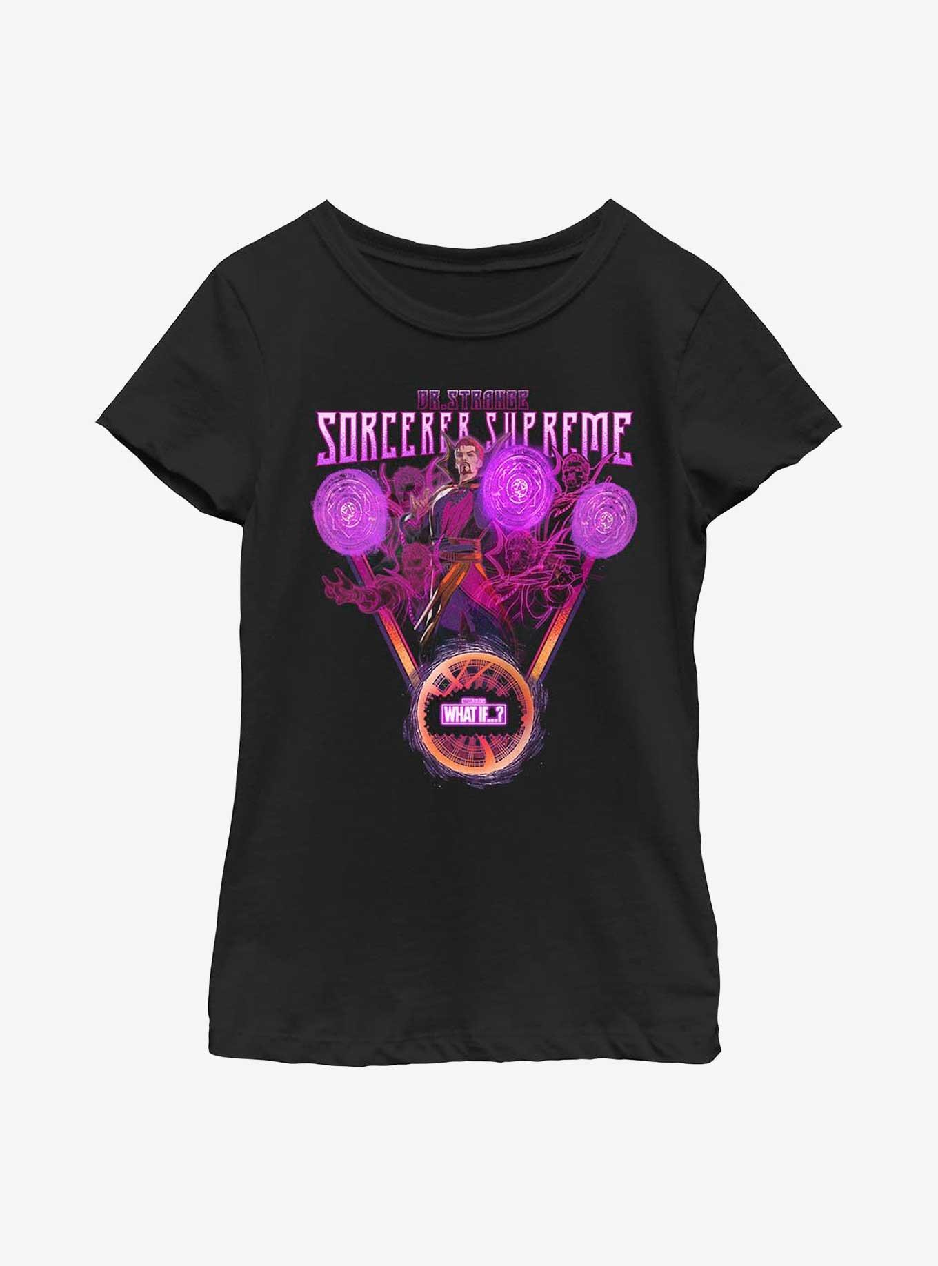 Marvel What If...? Doctor Supreme To You Youth Girls T-Shirt, , hi-res
