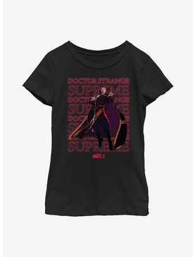 Marvel What If...? Supreme Text Stack Youth Girls T-Shirt, , hi-res