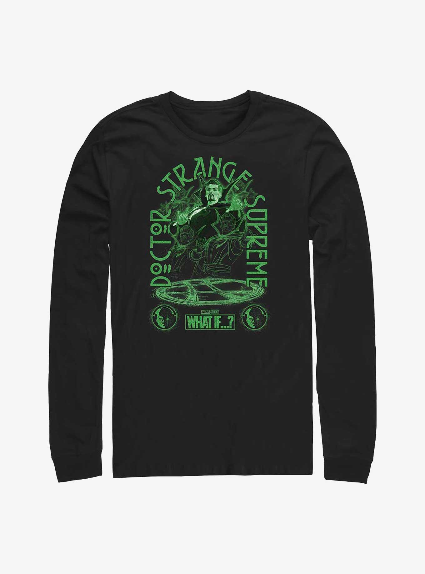 Marvel What If...? Doctor Strange Multi Long-Sleeve T-Shirt, BLACK, hi-res