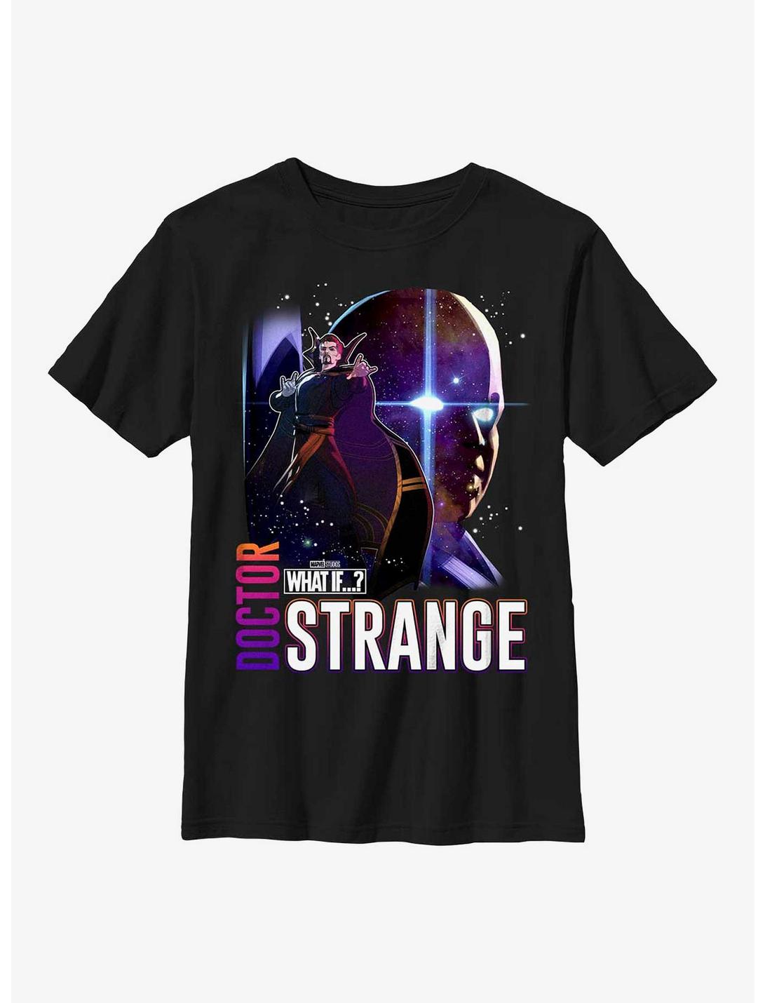 Marvel What If...? Watcher Dr Strange Youth T-Shirt, BLACK, hi-res