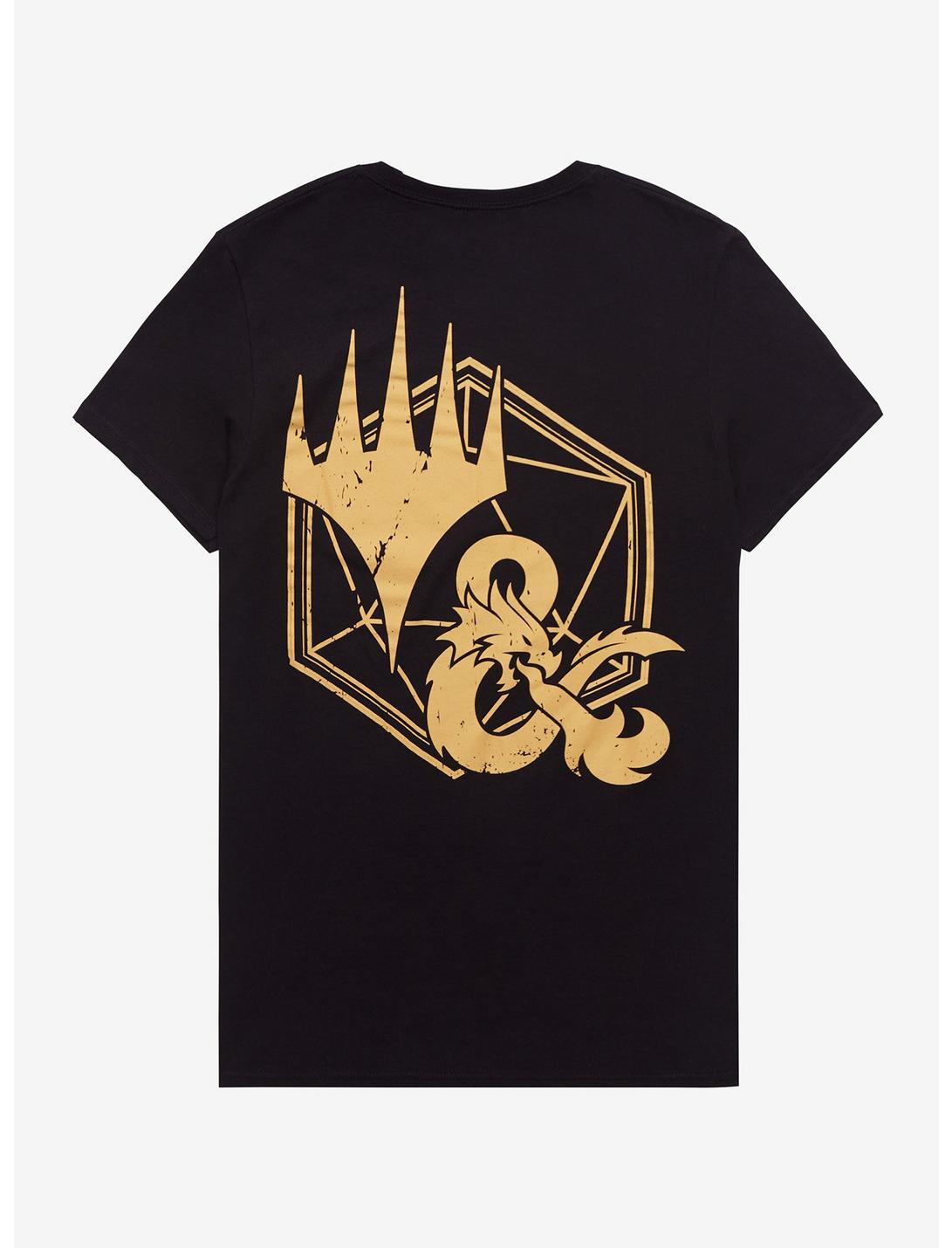 Dungeons & Dragons X Magic: The Gathering Symbols T-Shirt, BLACK, hi-res