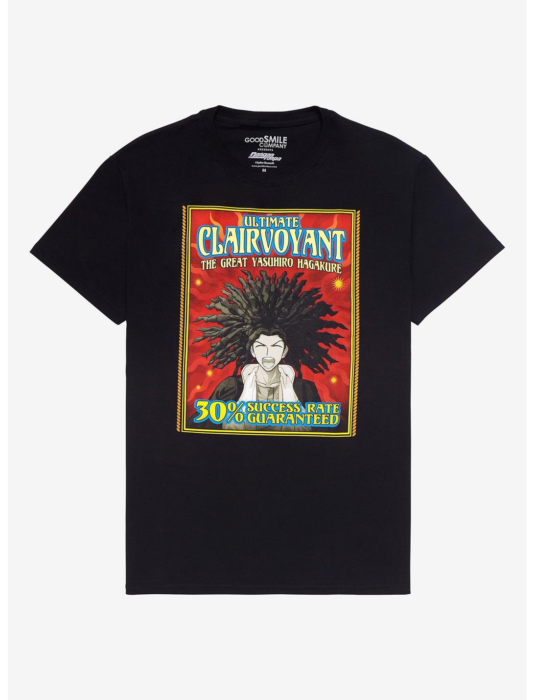 Danganronpa Hiro Clairvoyant T-Shirt, BLACK, hi-res