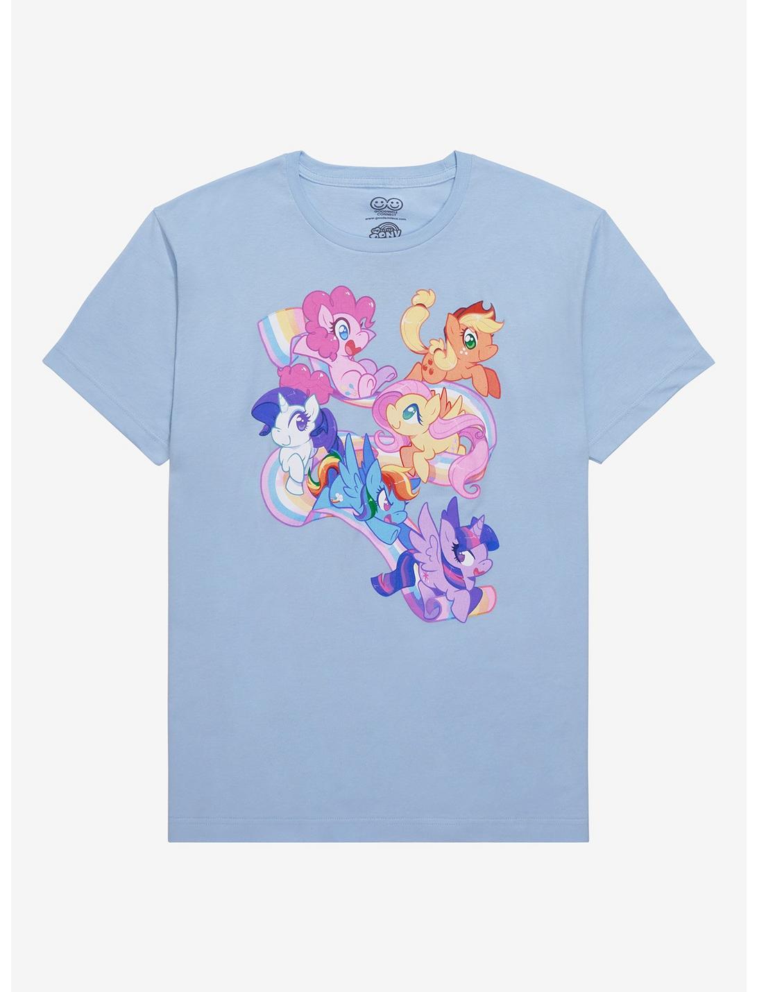 My Little Pony Chibi Group T-Shirt, GREY, hi-res