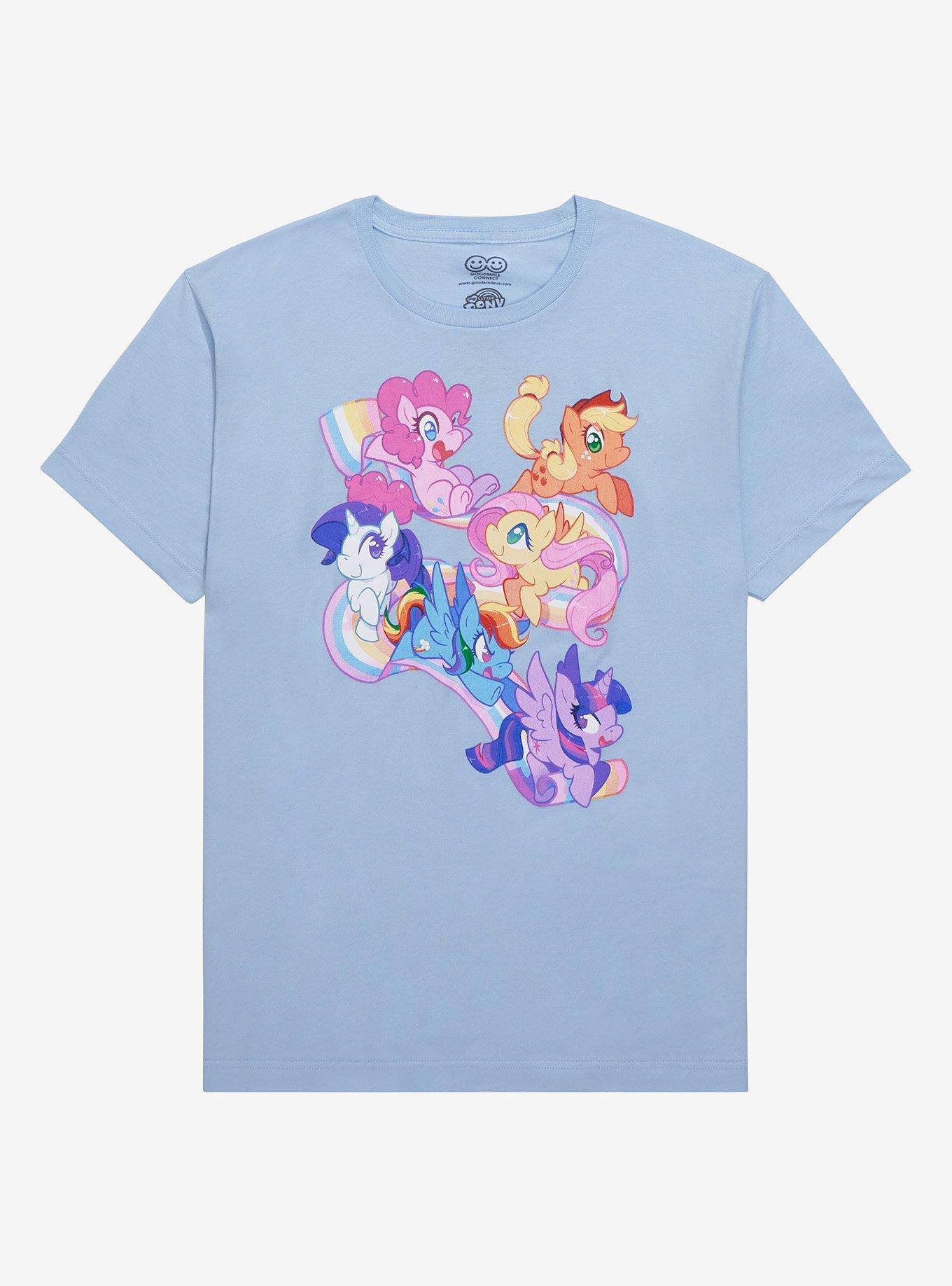 My Little Pony Chibi Group T-Shirt, GREY, hi-res