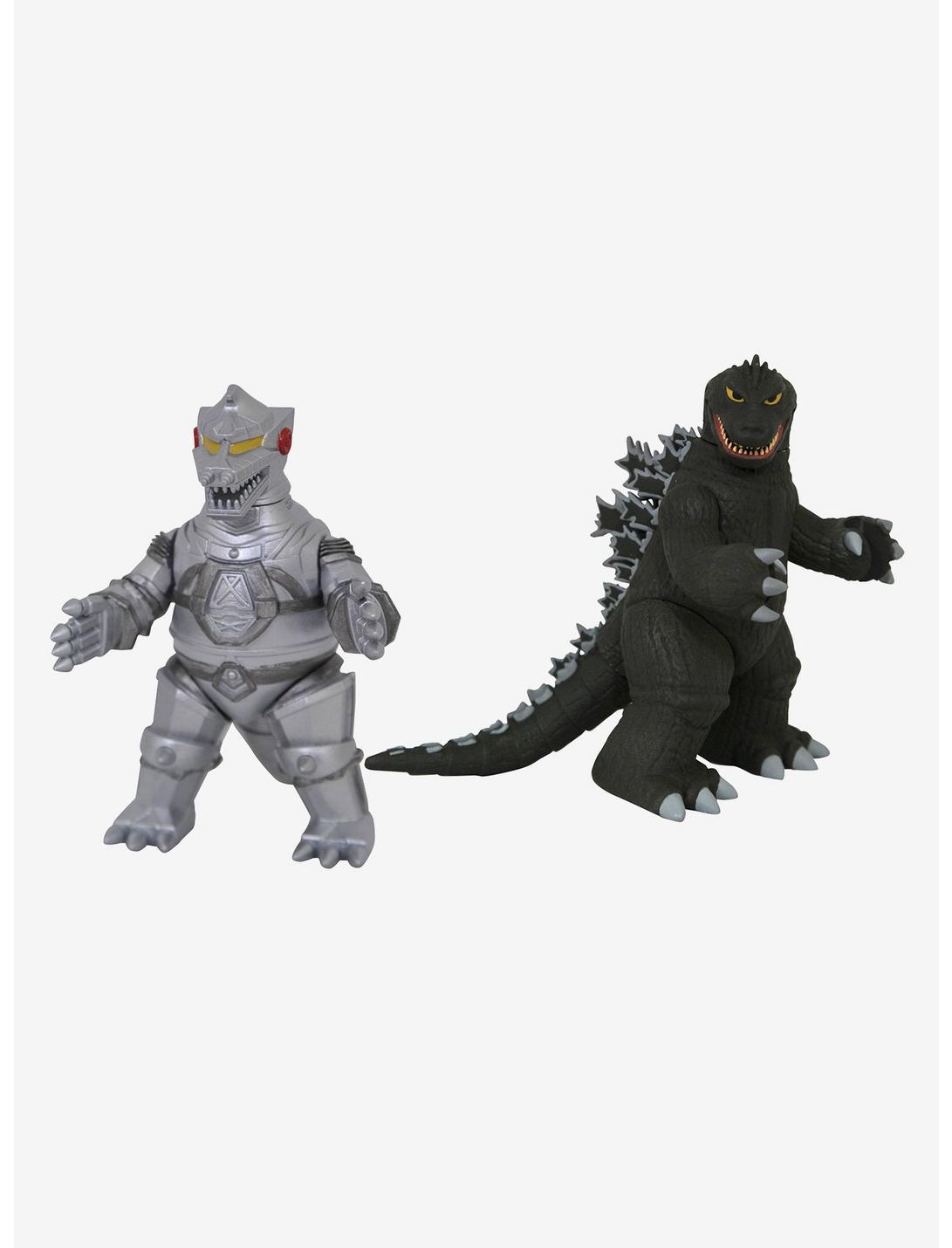 Godzilla Vinimates Mechagodzilla & Godzilla (1962 Ver.) Figure Set, , hi-res