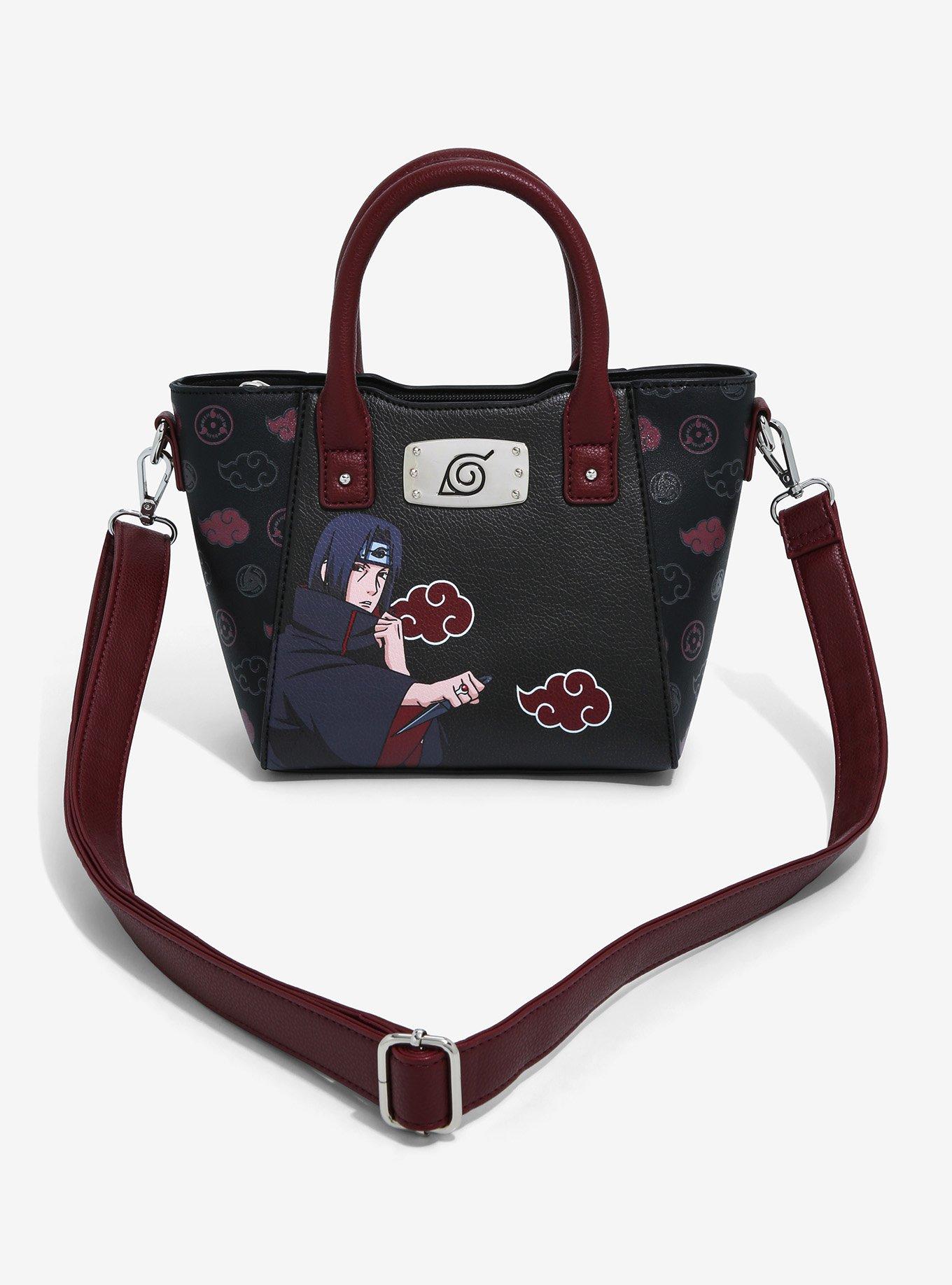 Hot Topic, Bags, Naruto Shippuden Itachi Akatsuki Mini Backpack Purse