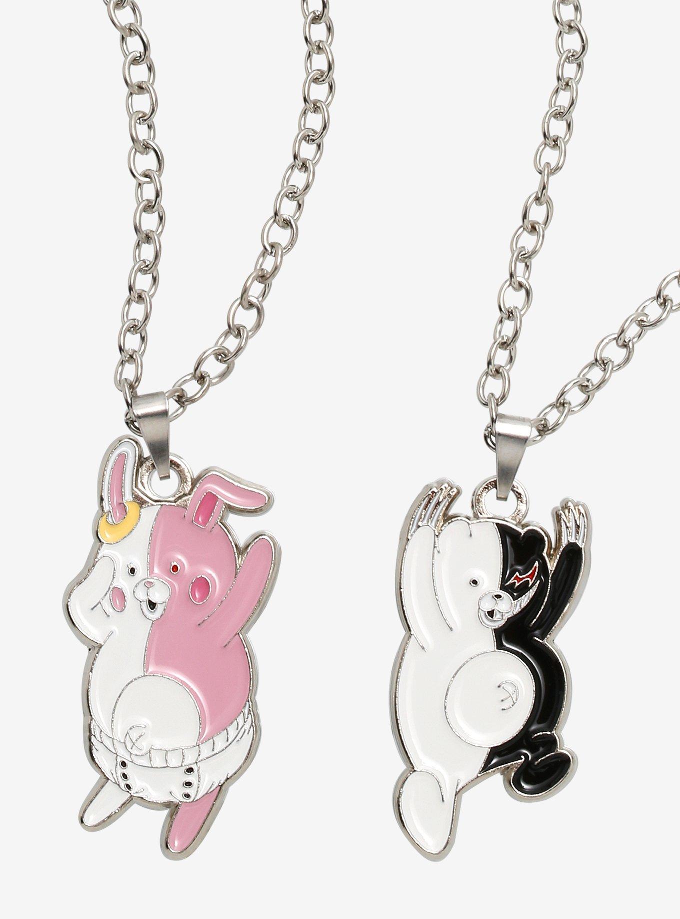 Danganronpa 3: The End Of Hope's Peak High School Monomi & Monokuma Best Friend Necklace Set, , hi-res