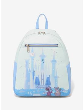 Loungefly Disney Cinderella Castle & Mice Mini Backpack, , hi-res