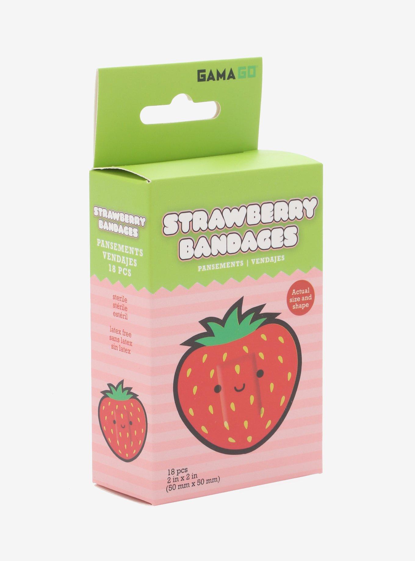 Strawberry Shape Bandages, , hi-res