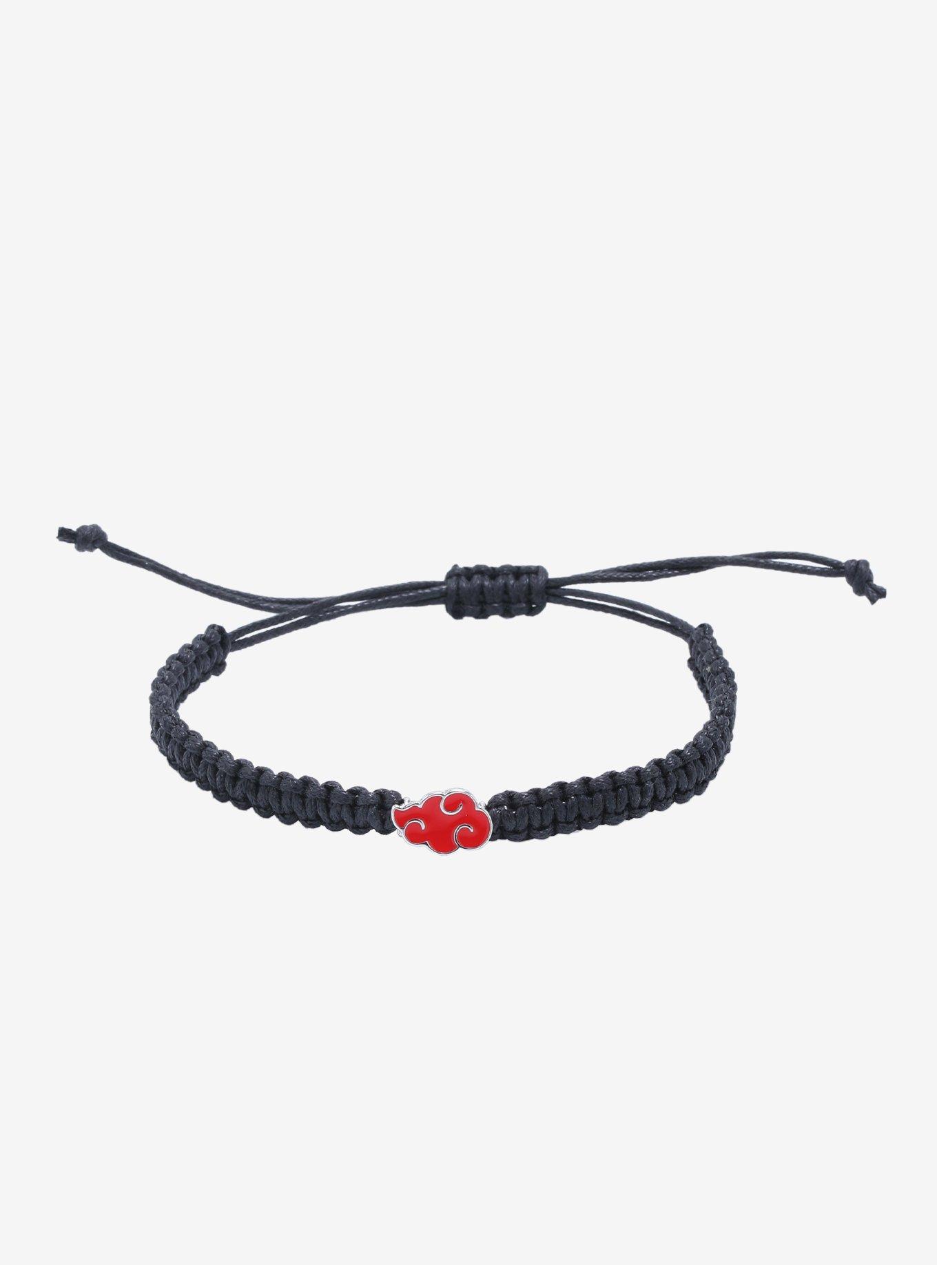 Naruto Shippuden Akatsuki Cloud Cord Bracelet, , hi-res