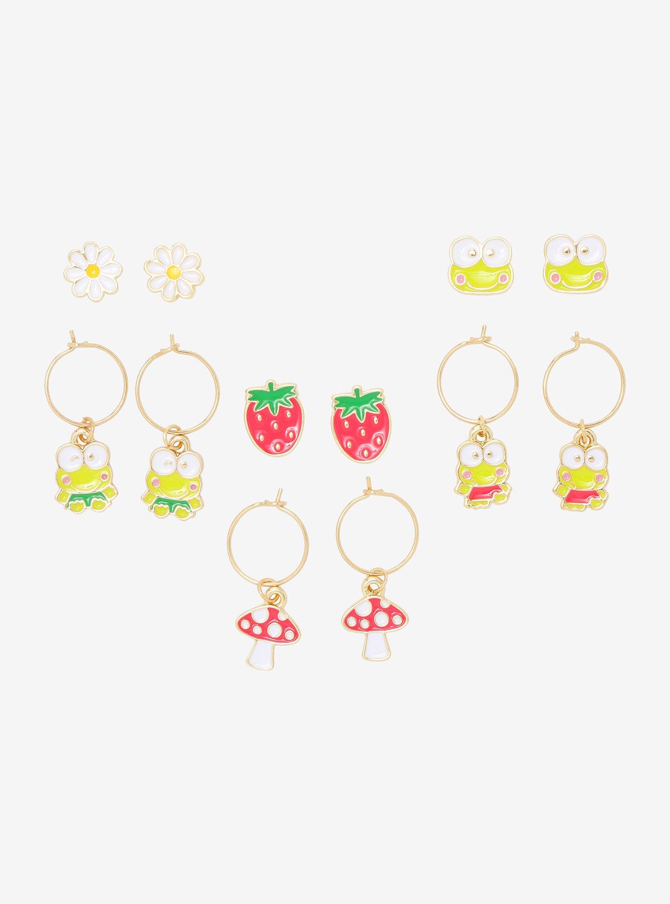 Hot topic hoop on sale earrings