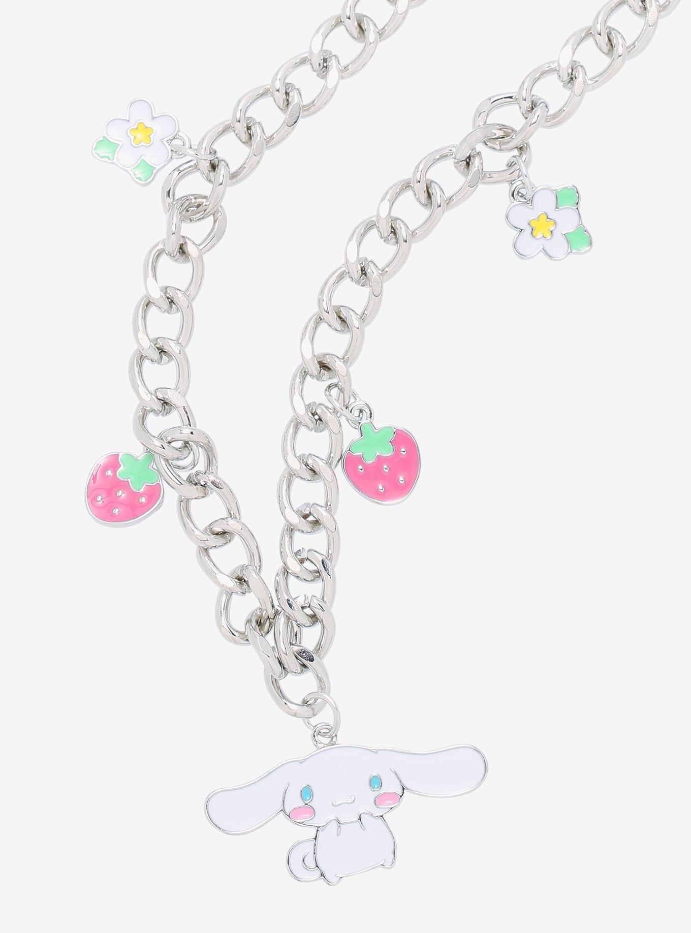 Cinnamoroll Chunky Charm Necklace Hot Topic