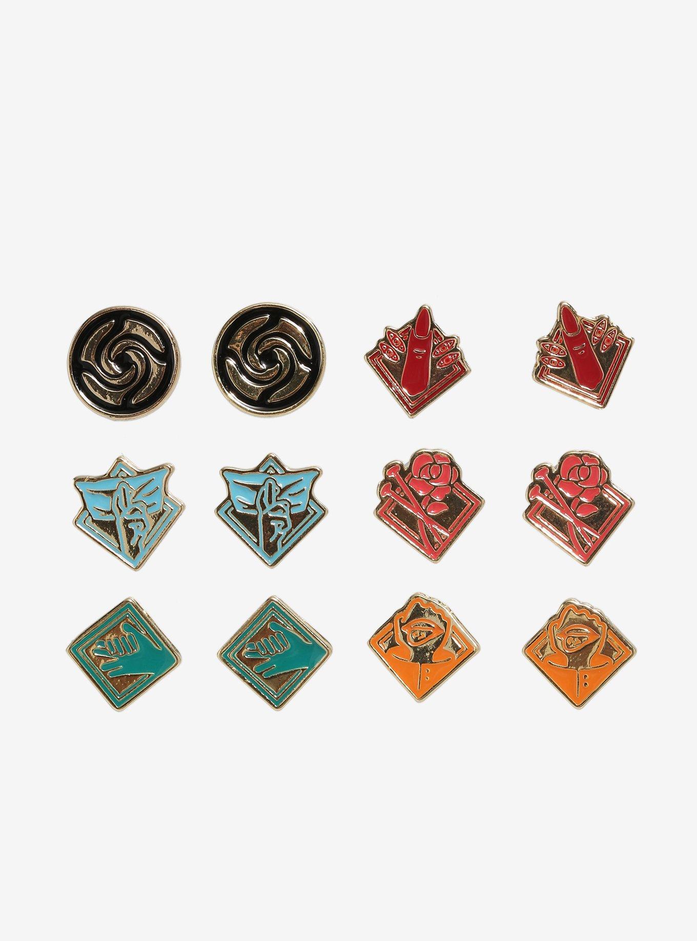 Jujutsu Kaisen Icons Stud Earring Set, , hi-res