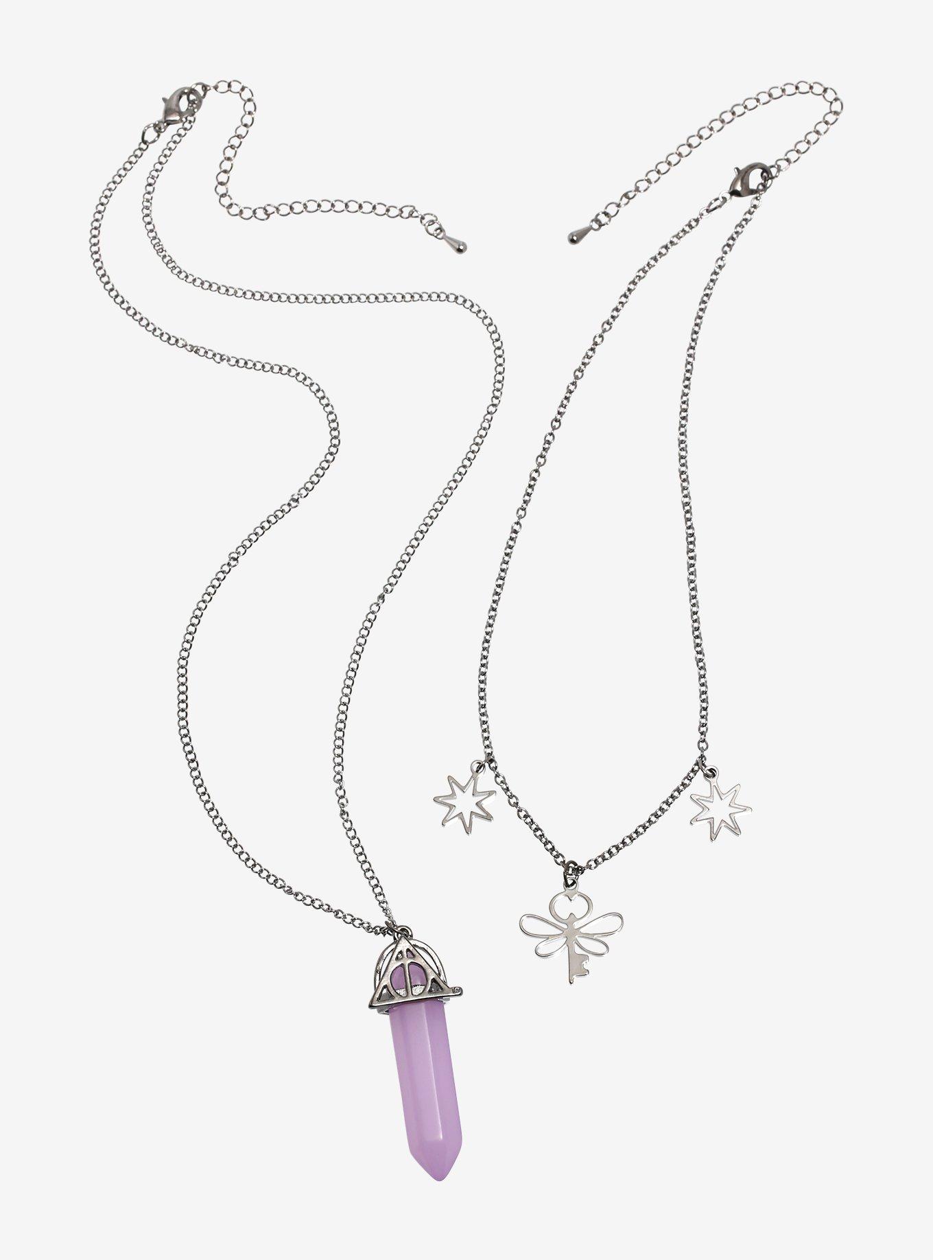 Harry Potter Crystal Key Necklace Set, , hi-res