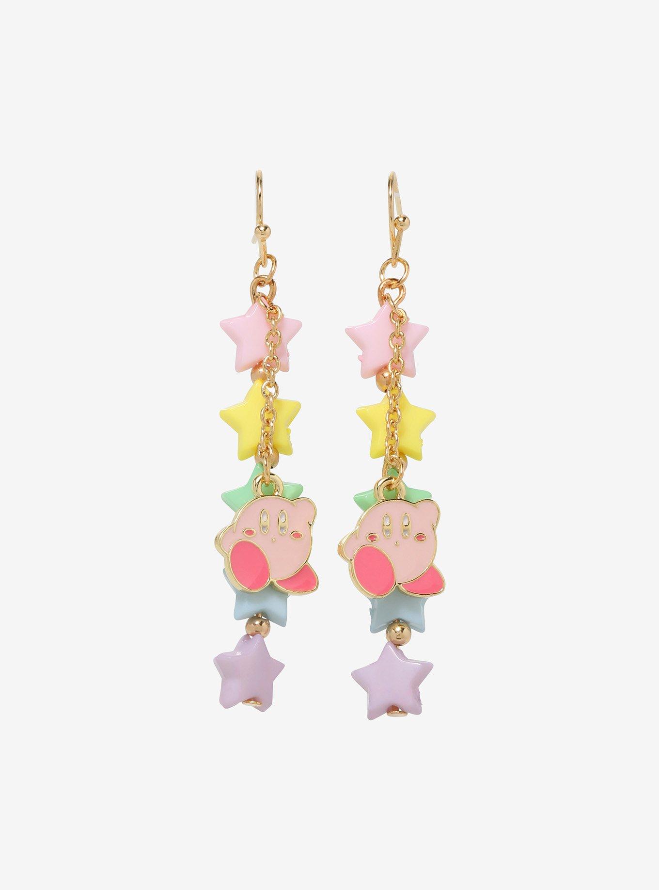 Kirby Rainbow Star Drop Earrings, , hi-res