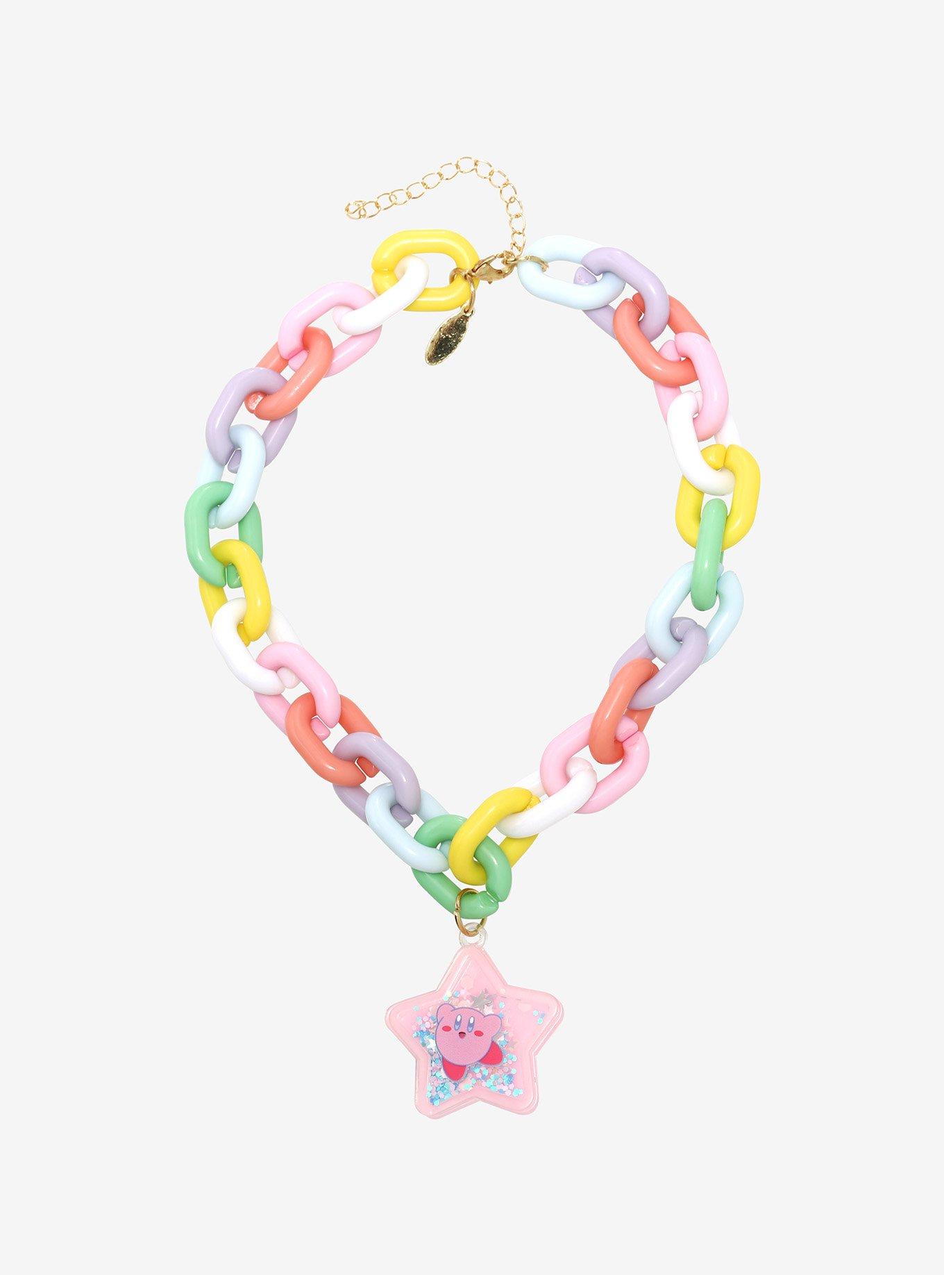 Kirby Chunky Rainbow Chain Necklace, , hi-res