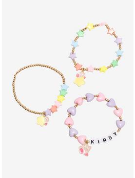 Kirby Star Beaded Bracelet Set, , hi-res