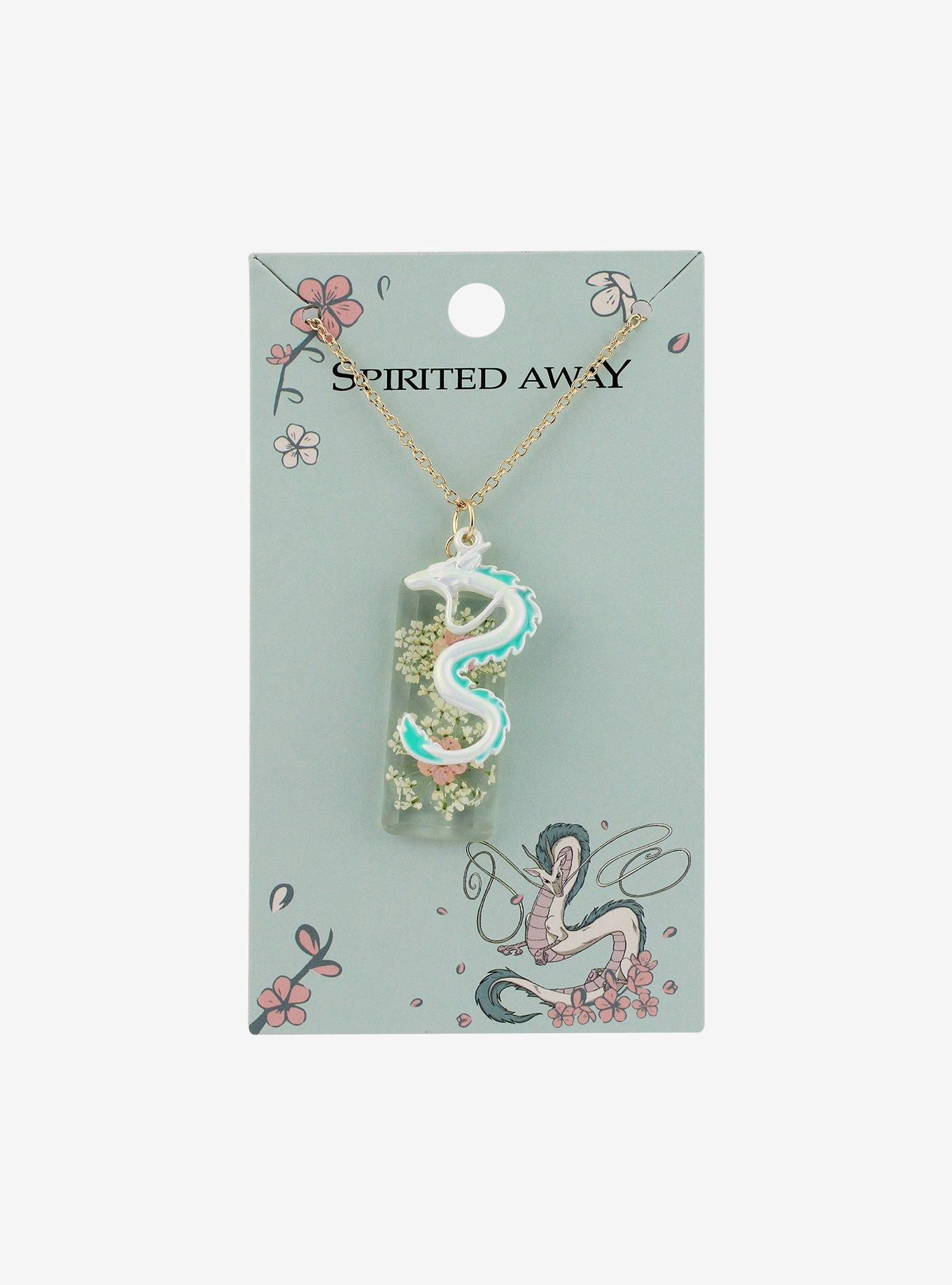 Studio Ghibli Spirited Away Sakura Necklace