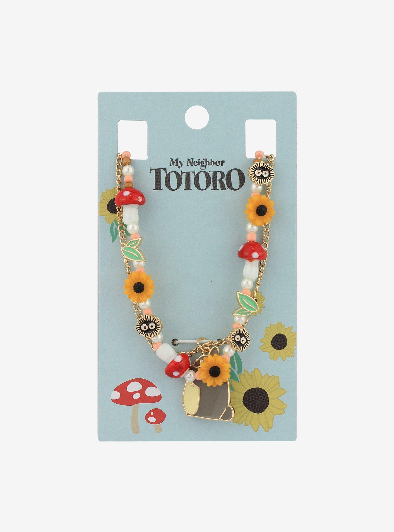 Studio Ghibli My Neighbor Totoro Sunflower Necklace Set, , hi-res