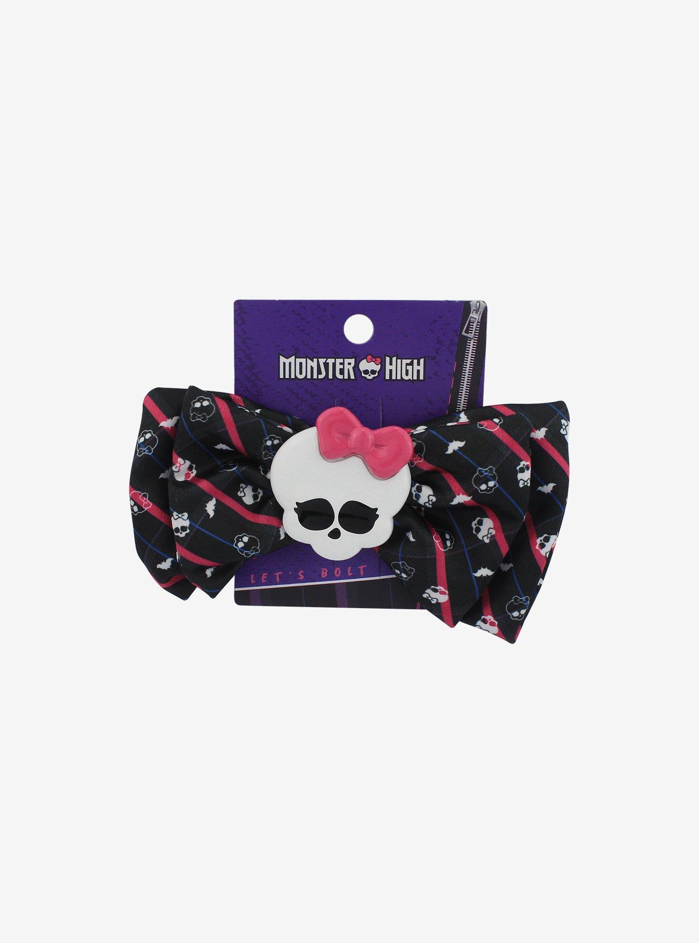 Monster High Icons Plaid Hair Bow, , hi-res