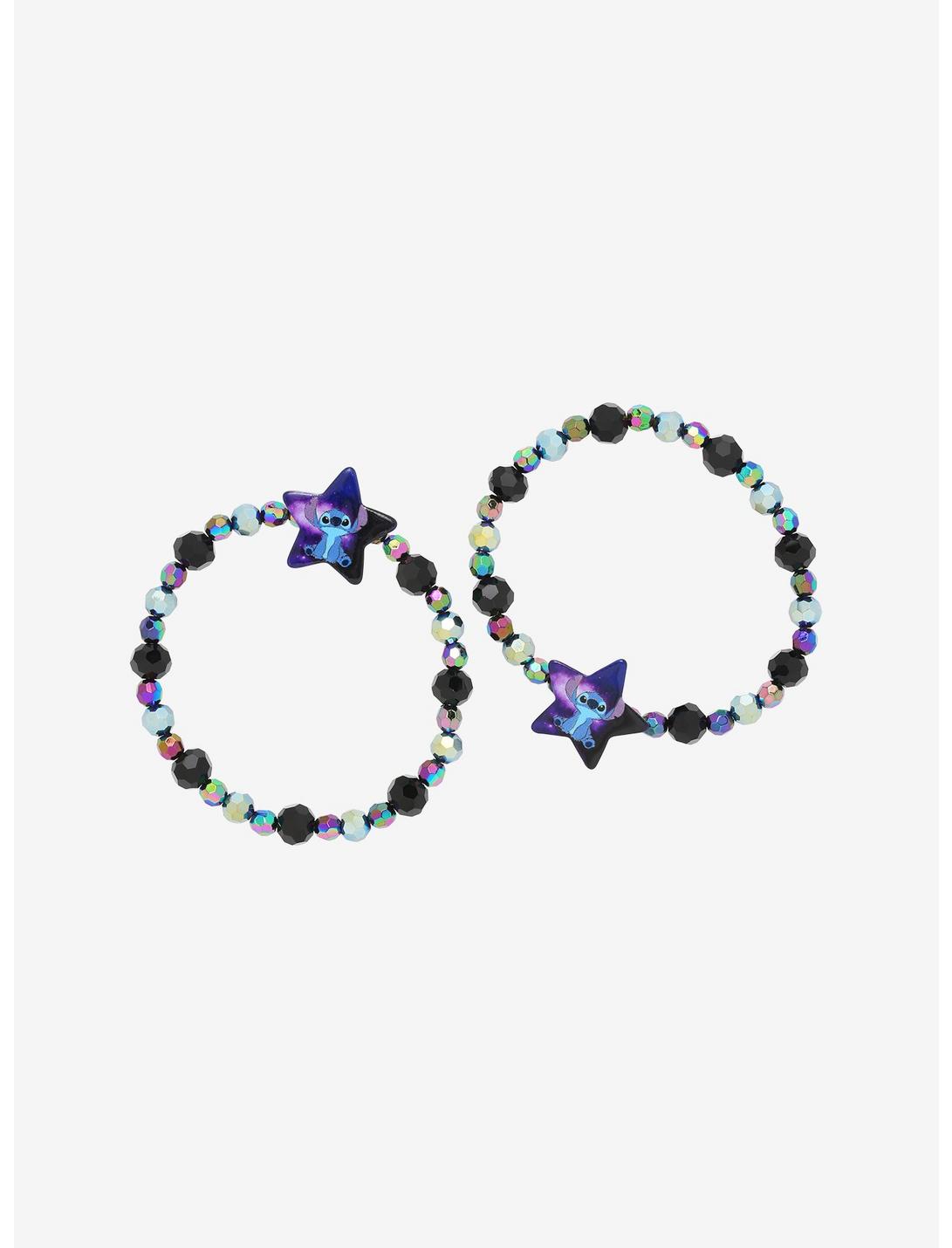 Disney Lilo & Stitch Galaxy Beaded Best Friend Bracelet Set, , hi-res
