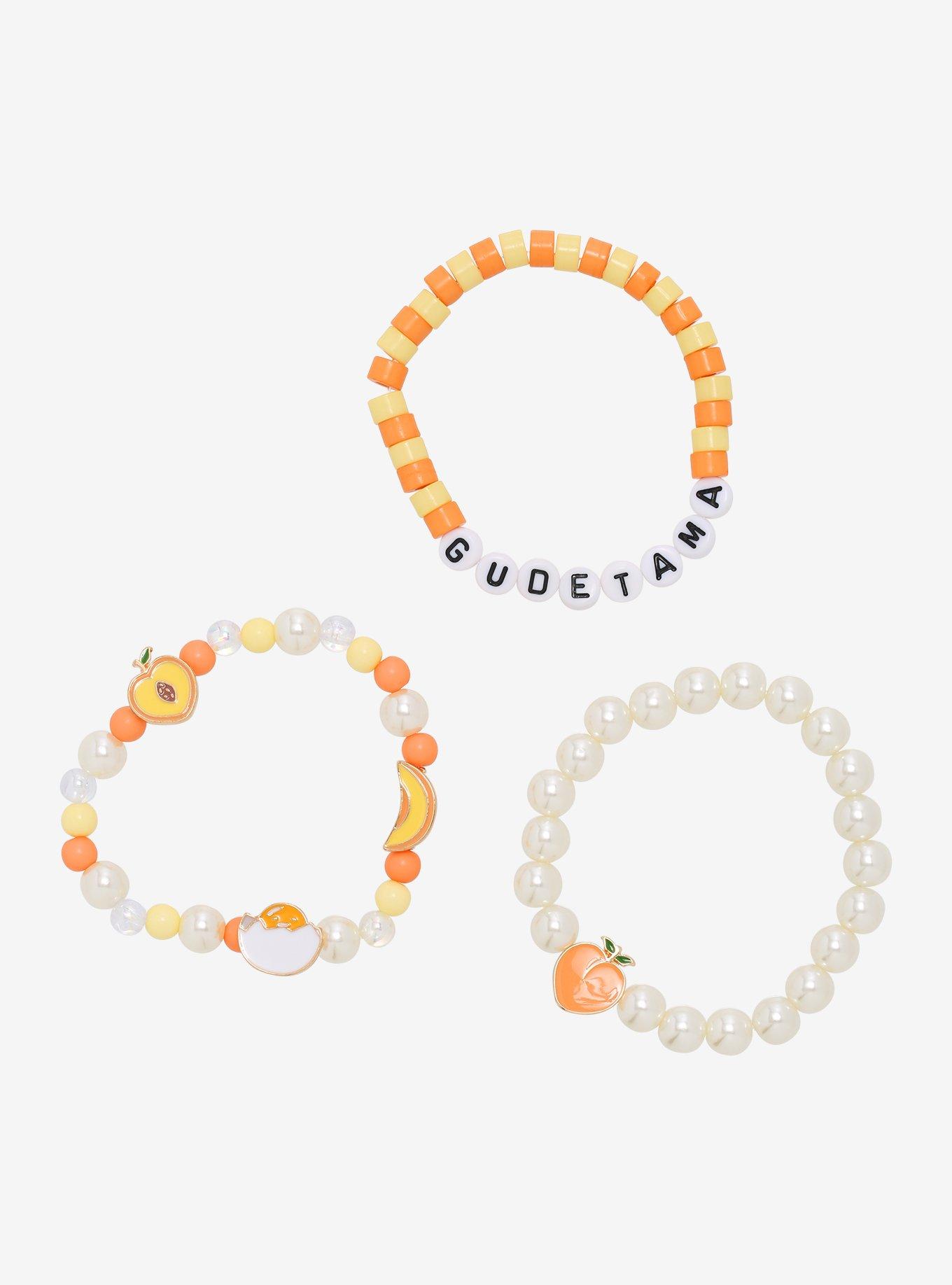 Gudetama Peaches Bracelet Set, , hi-res