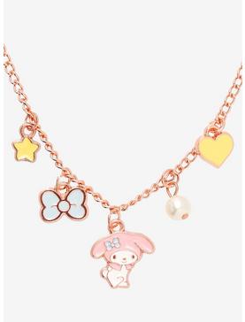 My Melody Rose Gold Charm Necklace, , hi-res
