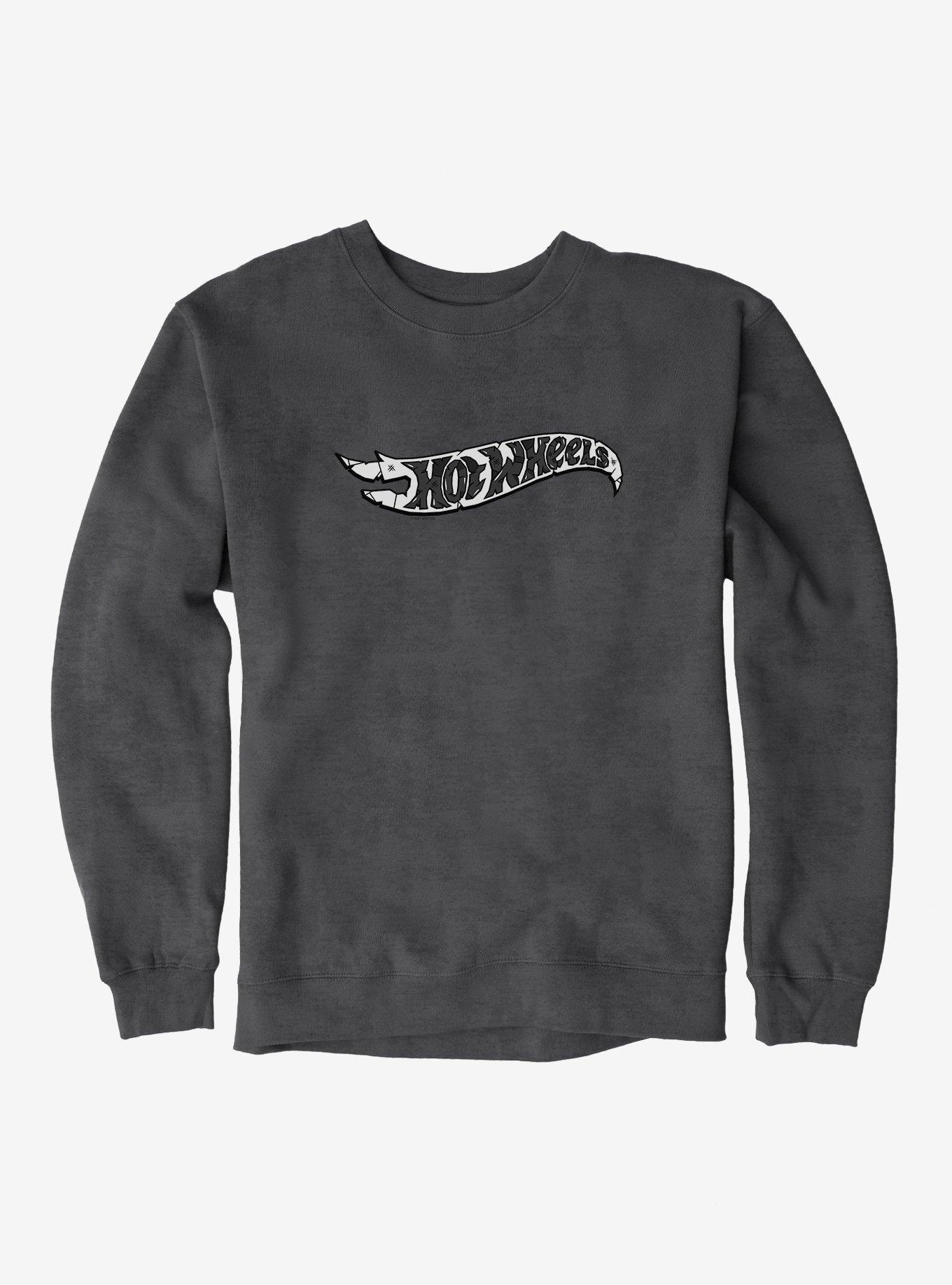 Hot Wheels Tattered Logo Sweatshirt, , hi-res